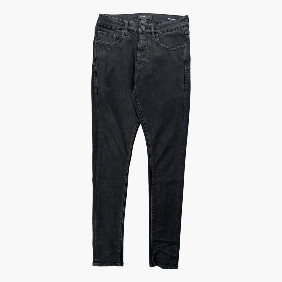 Purple Brand Black Wash Plain Jeans