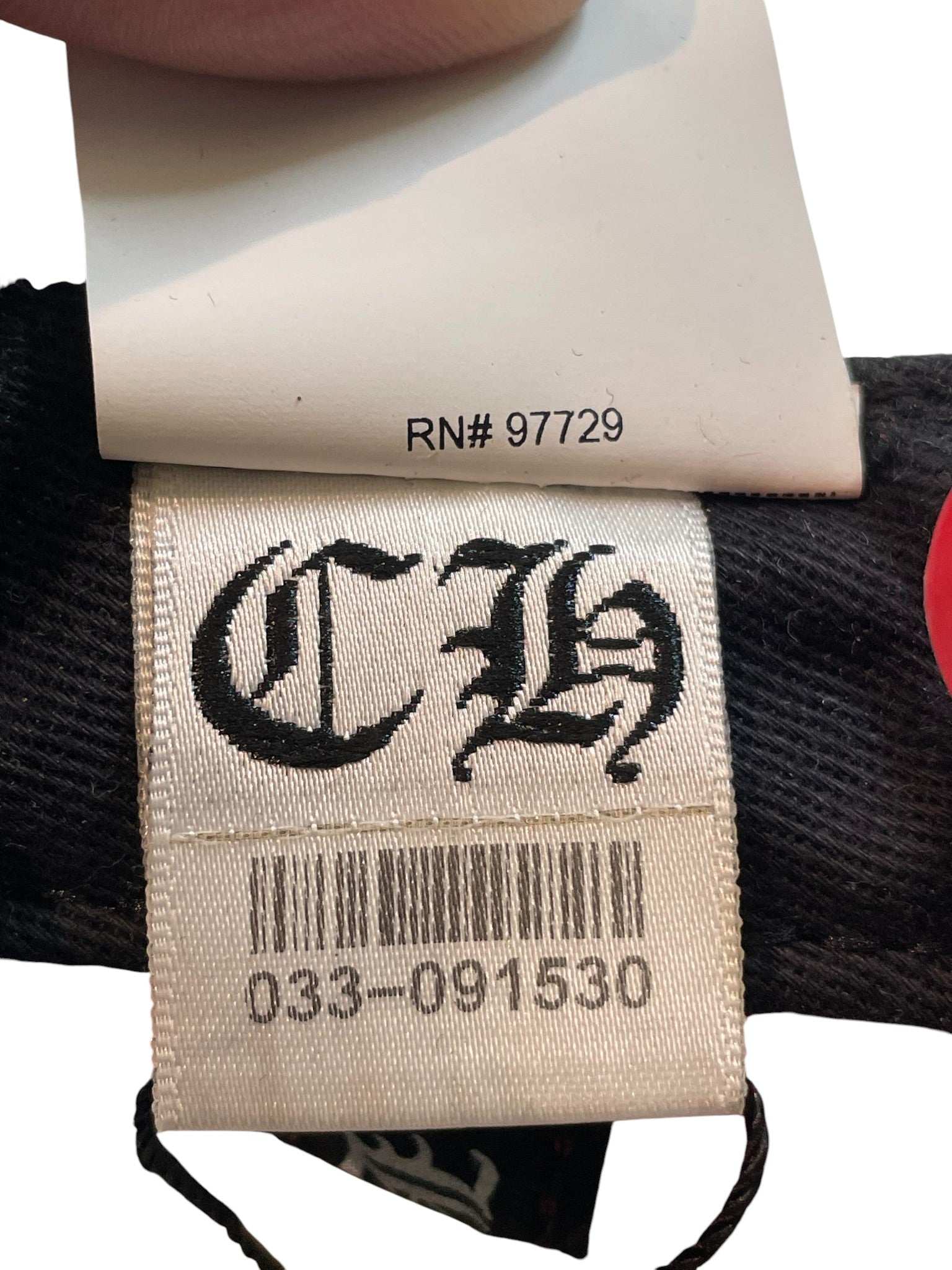 Chrome Hearts Tri Cross Red Trucker Cap