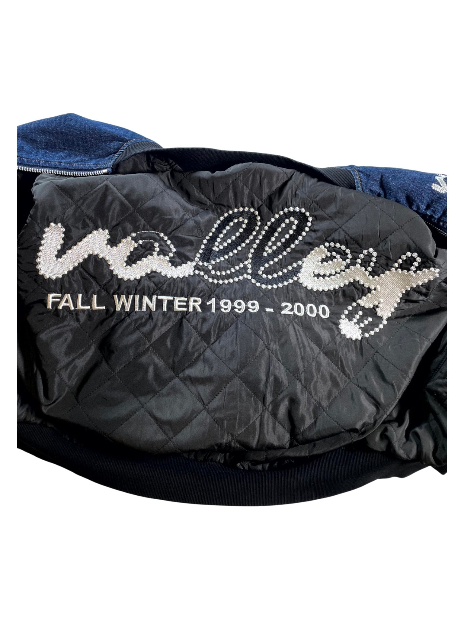 Vale "Raw 1999-2000" Navy Bomber Jacket