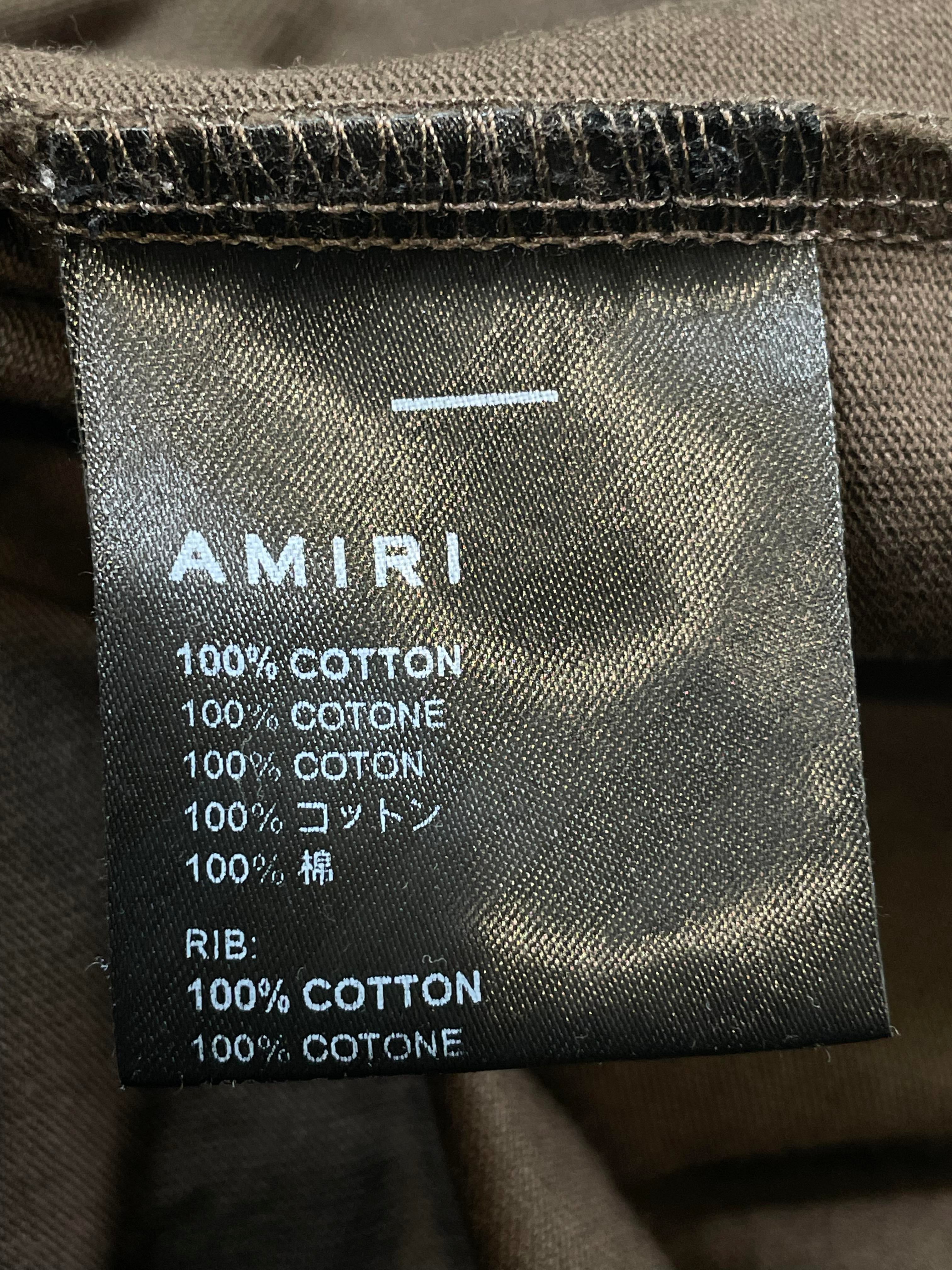Amiri Brown MA Bar Tee