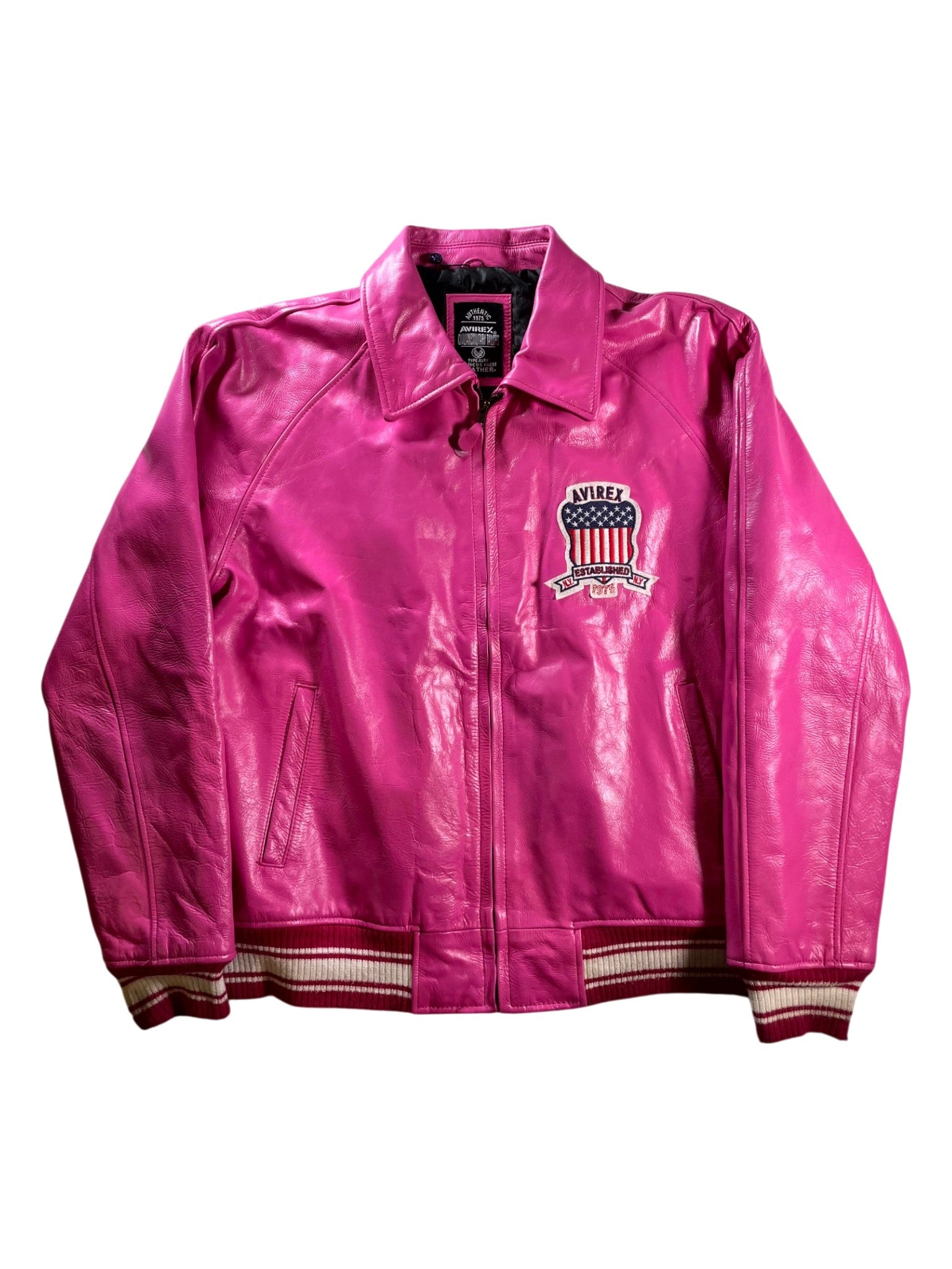 Avirex "Varsity" Pink Jacket