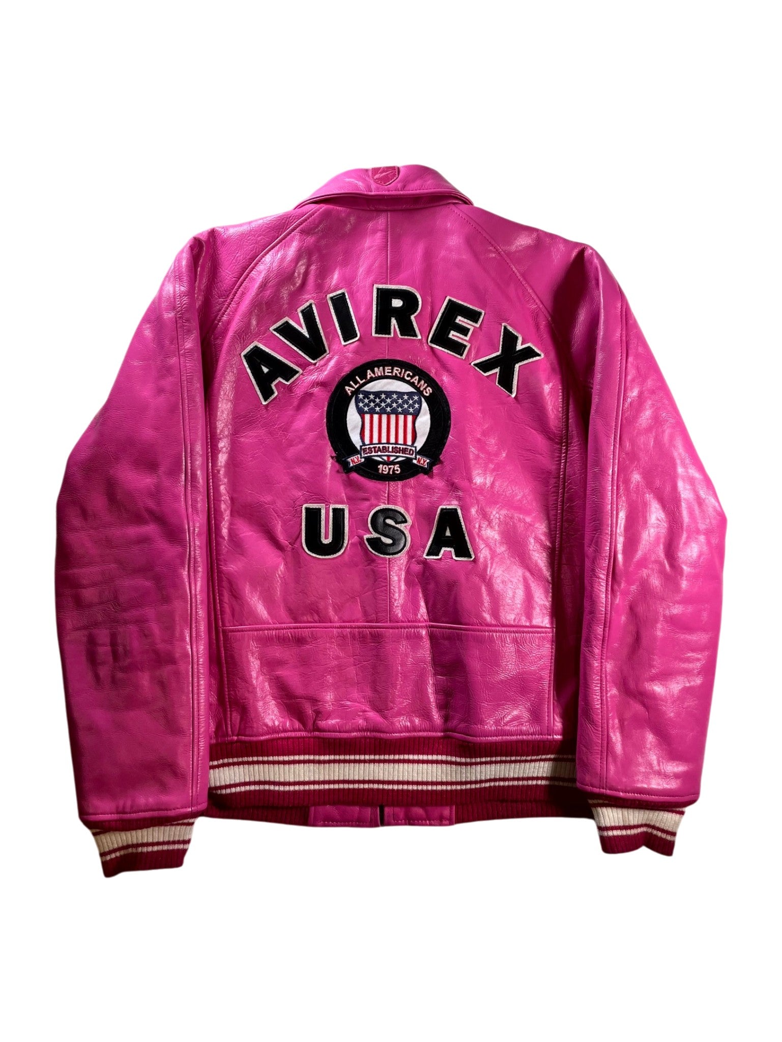 Avirex "Varsity" Pink Jacket