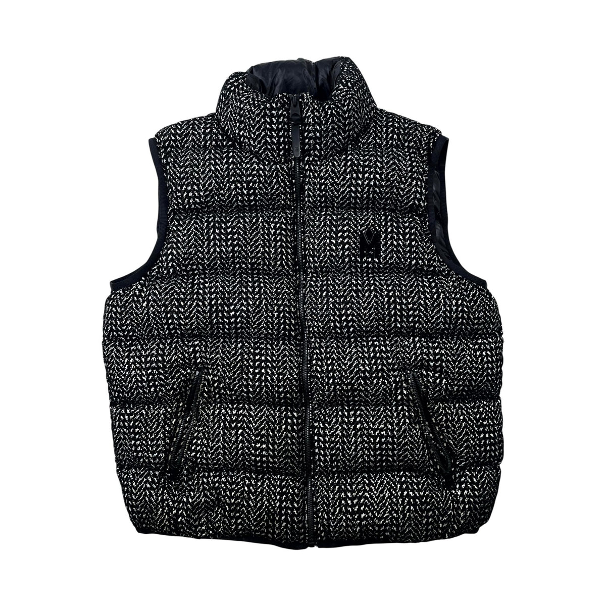 Mackage Monogram Black & White Vest