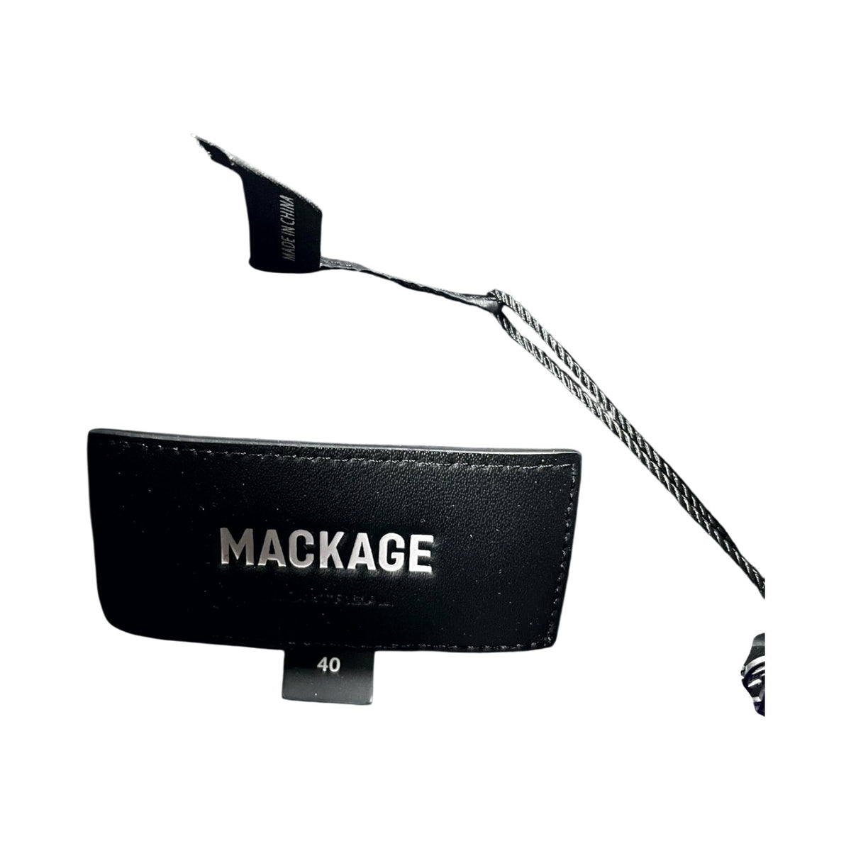 Mackage Monogram Black & White Vest