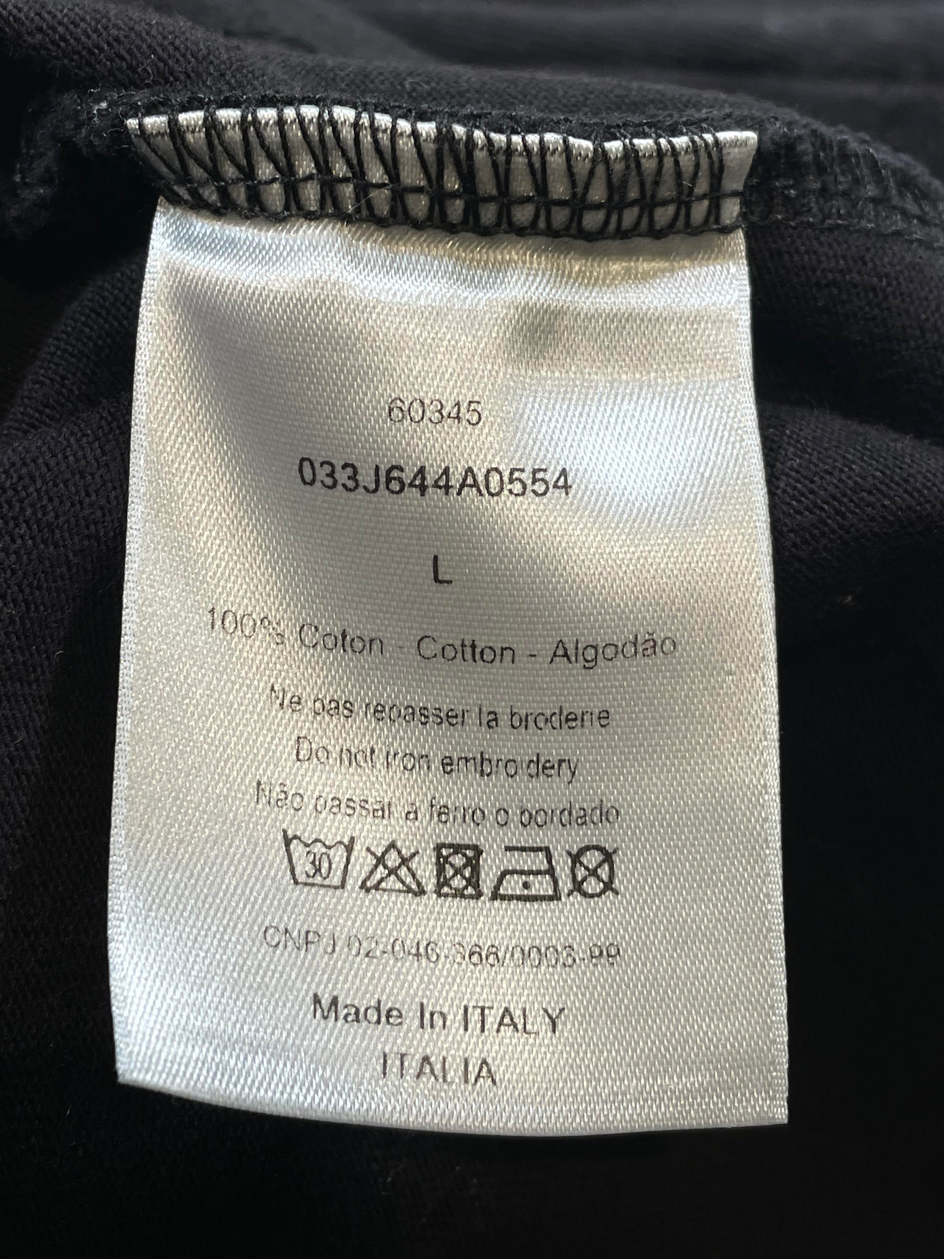 Dior Kaws Bumble Black Tee