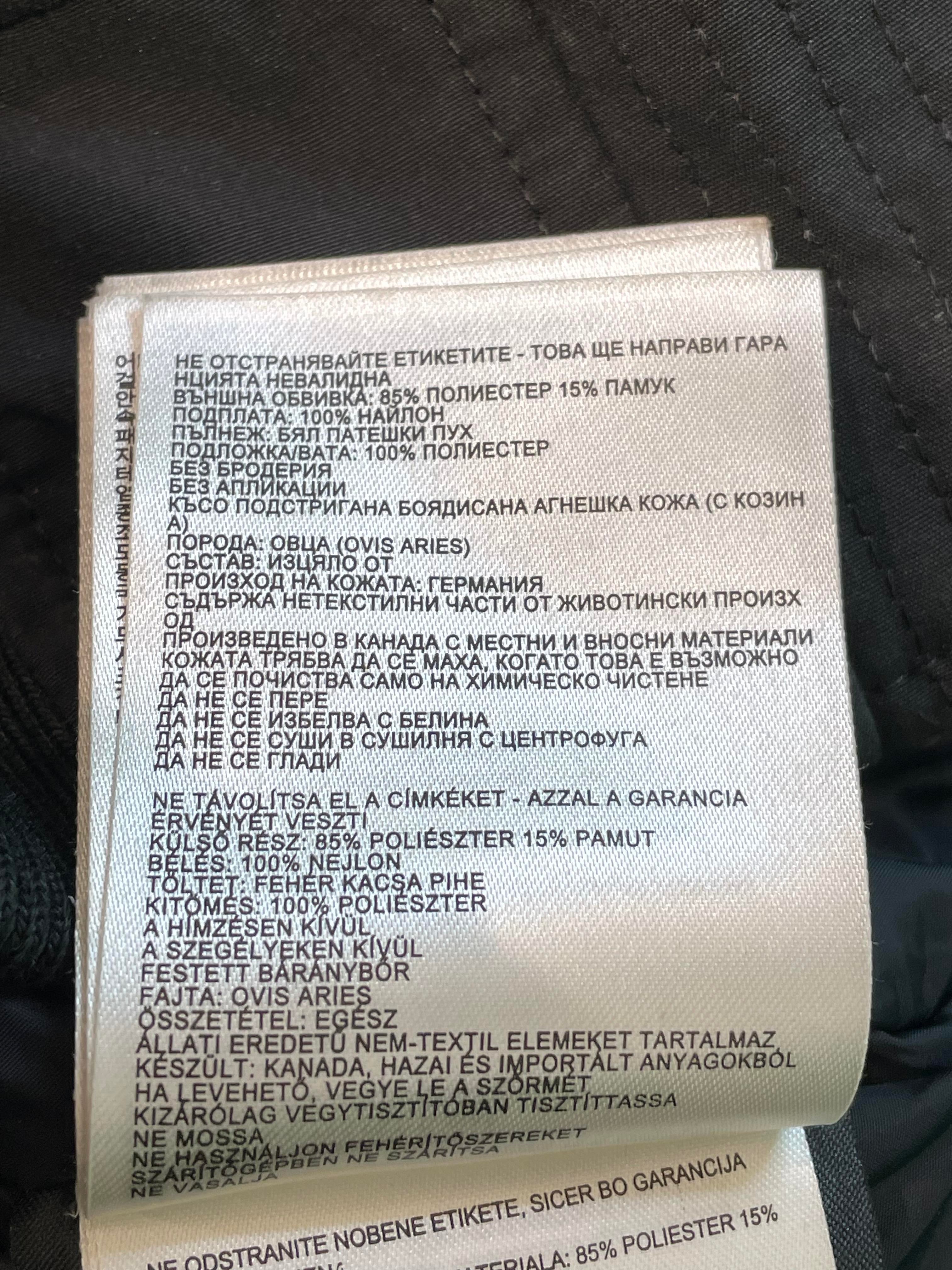 Canada Goose "Chateau" Black Parka