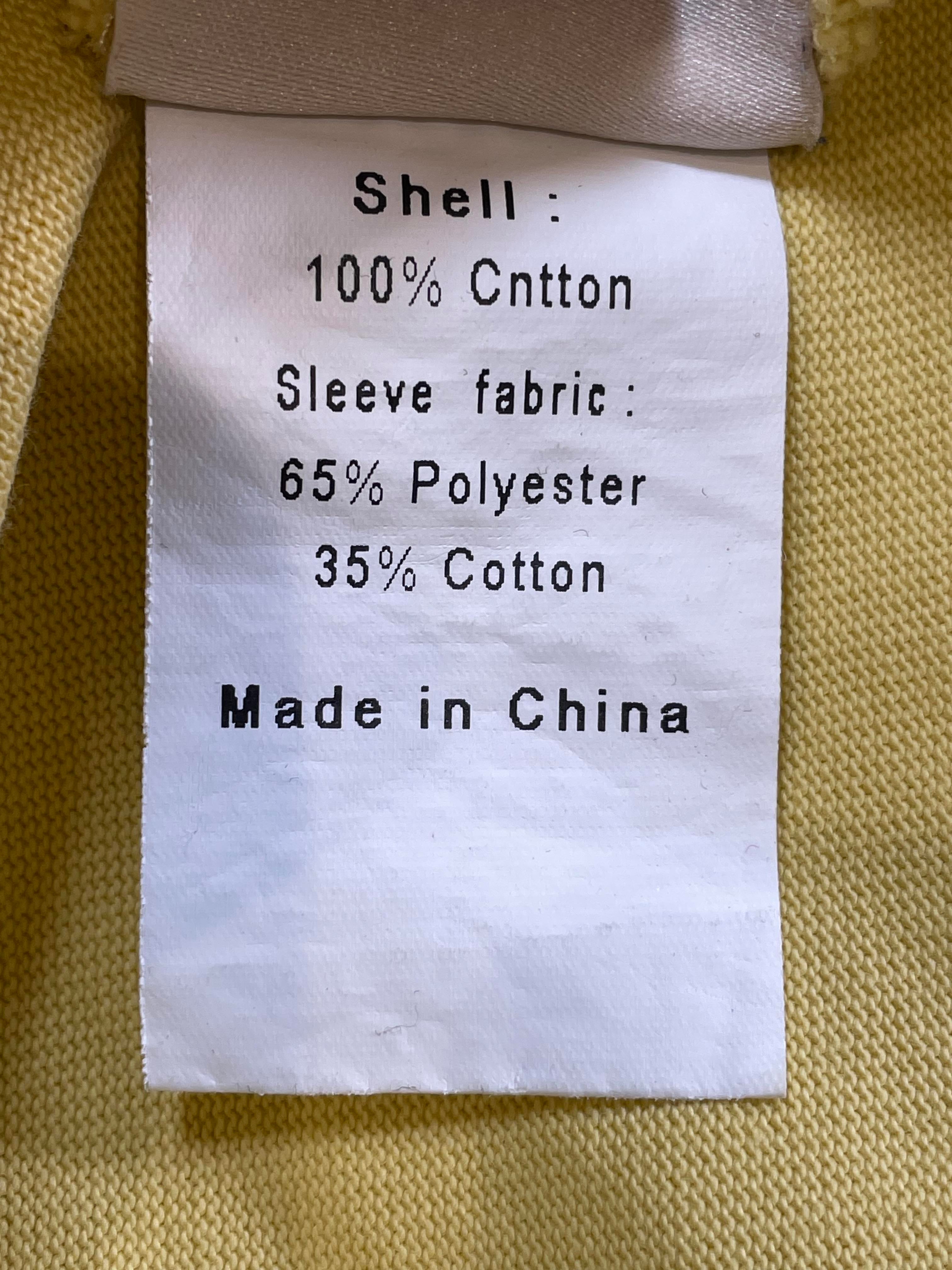 When Smoke Clears Yellow Chest Logo Tee