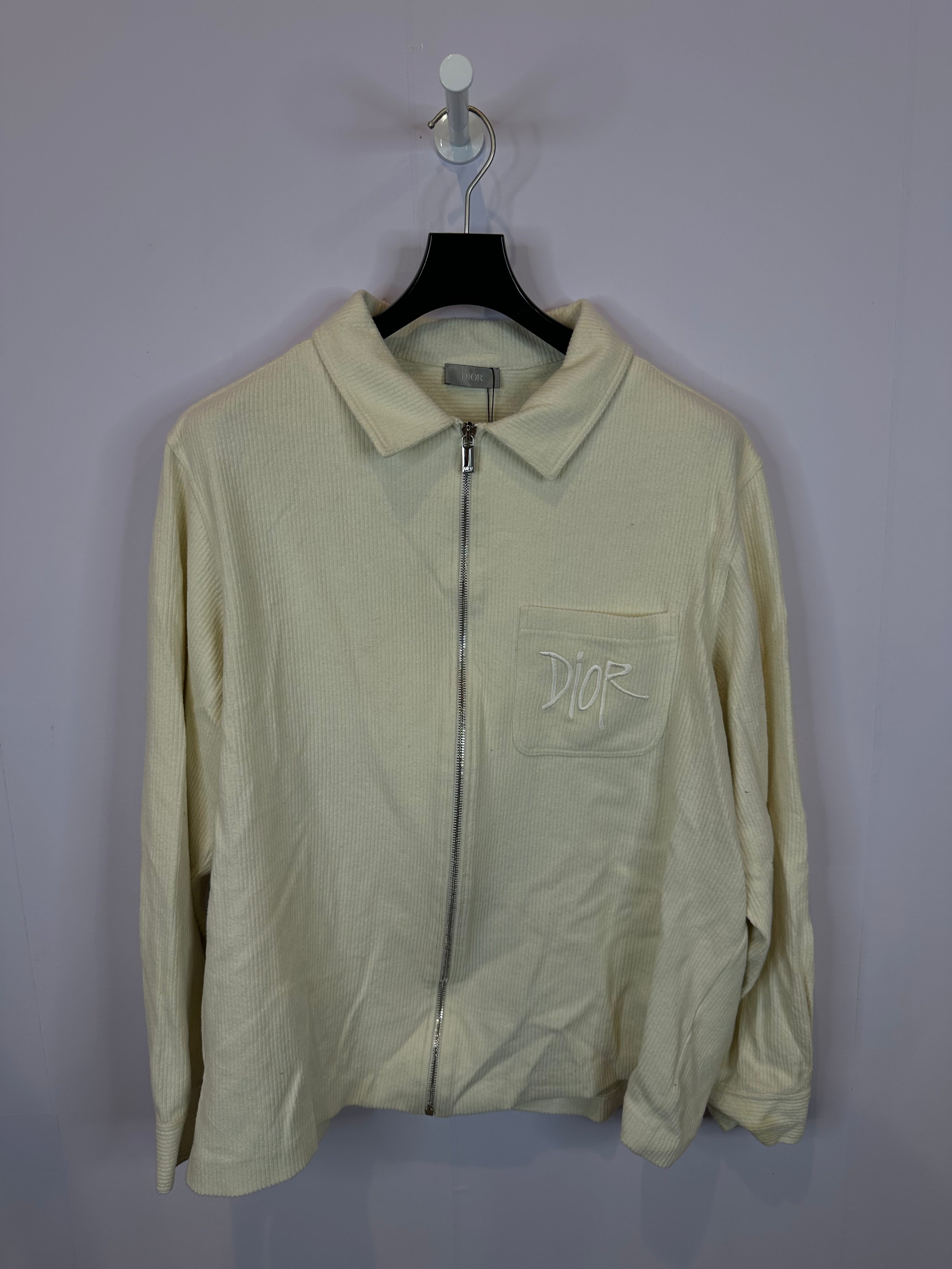 Dior Bee Zip Up Cream Used XXL