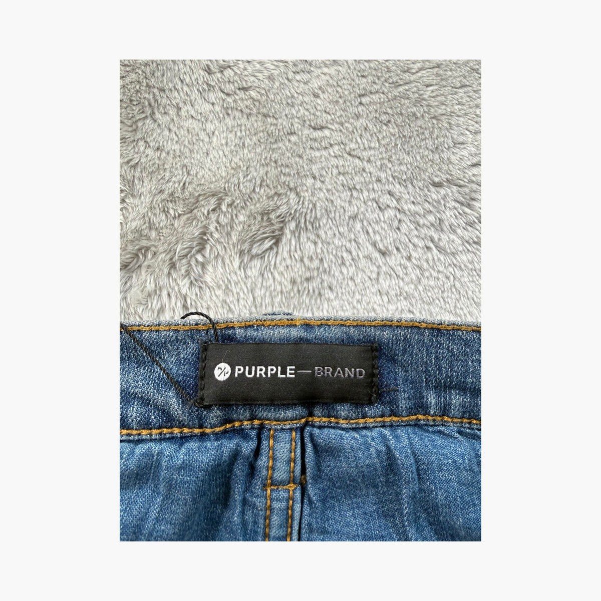 Purple Brand Light Wash Tie Dye Jeans
