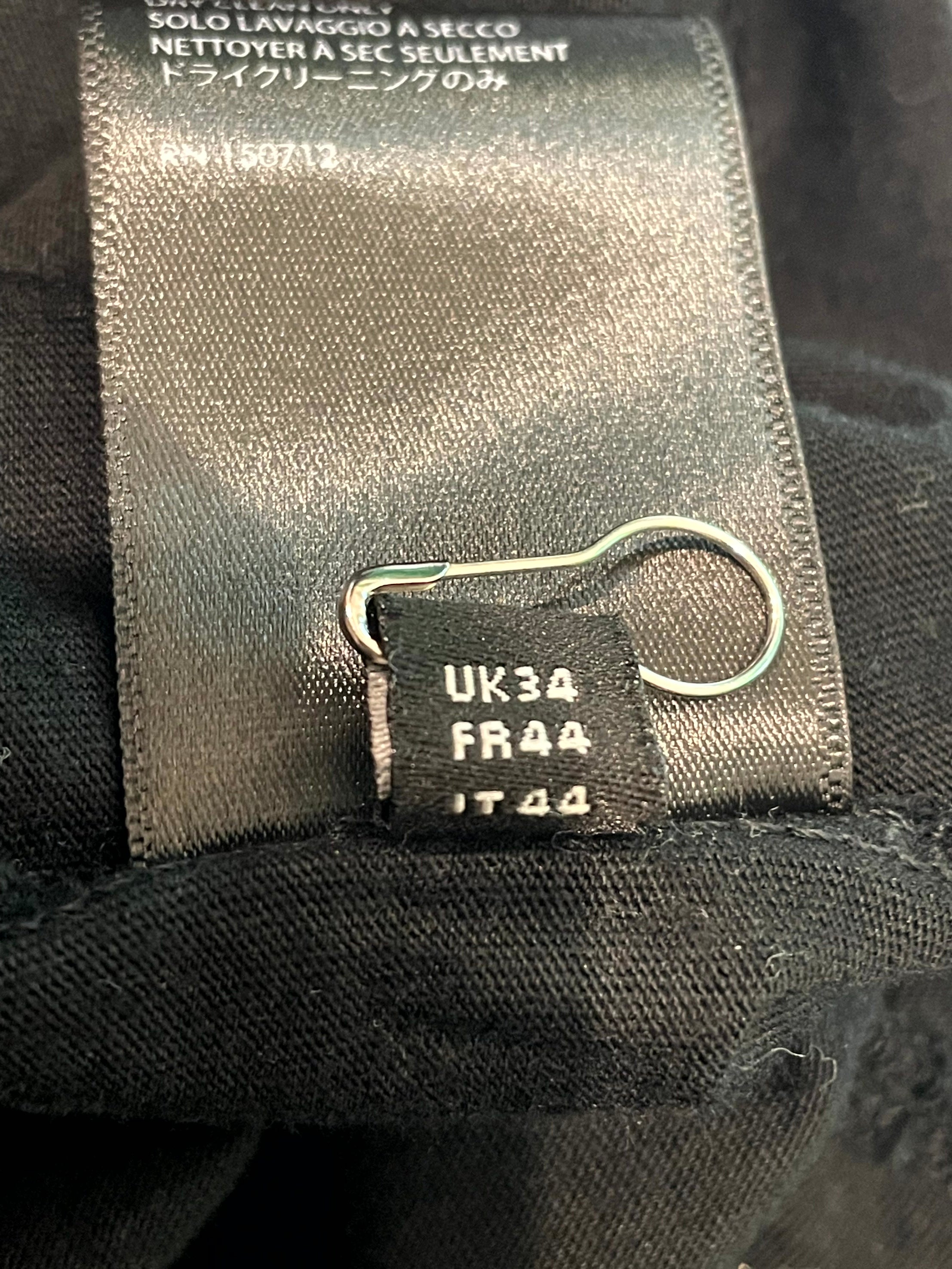 Amiri Cheetah Coro Logo Black Tee