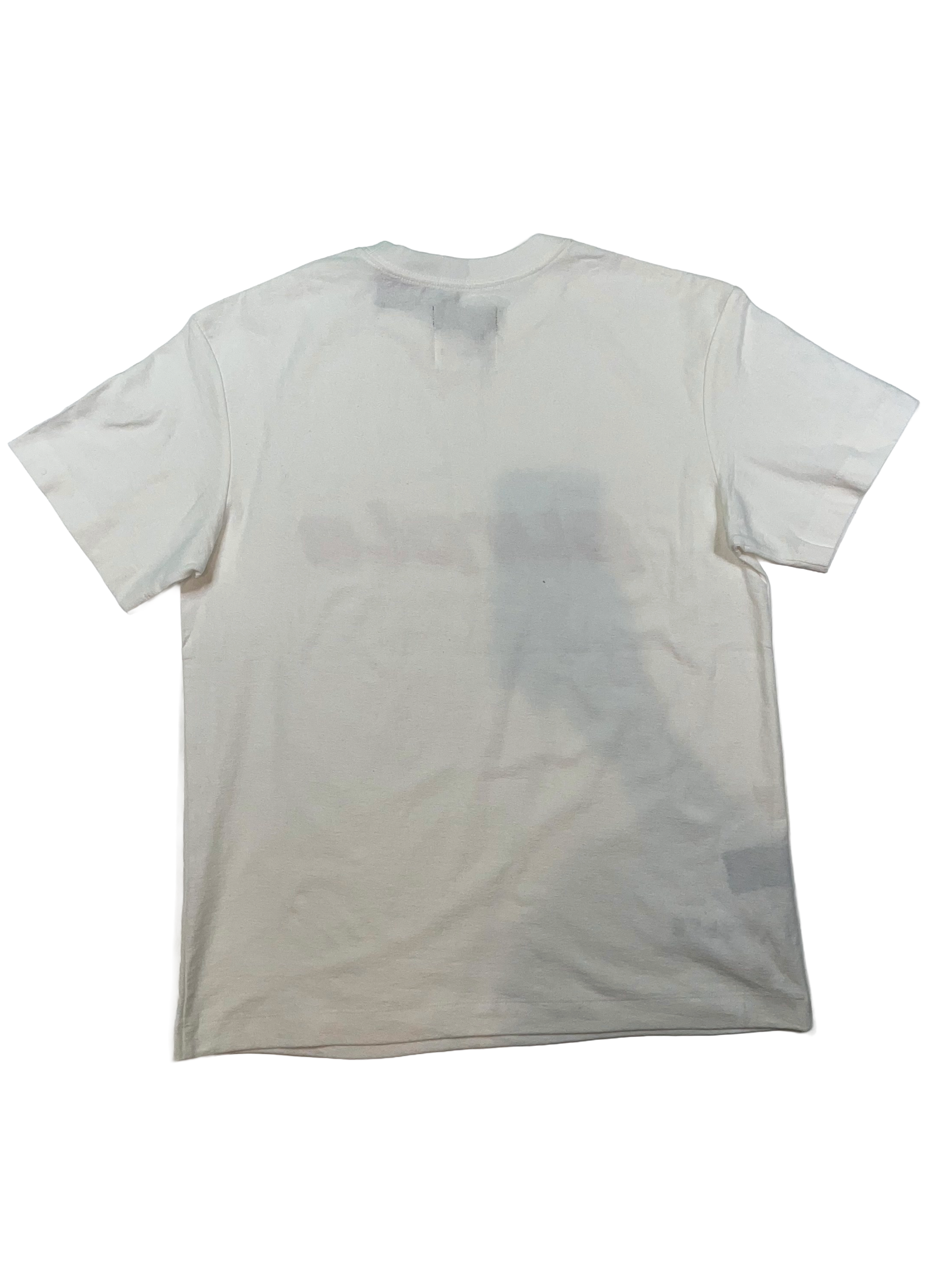 Purple Brand Logo White & Orange Tee