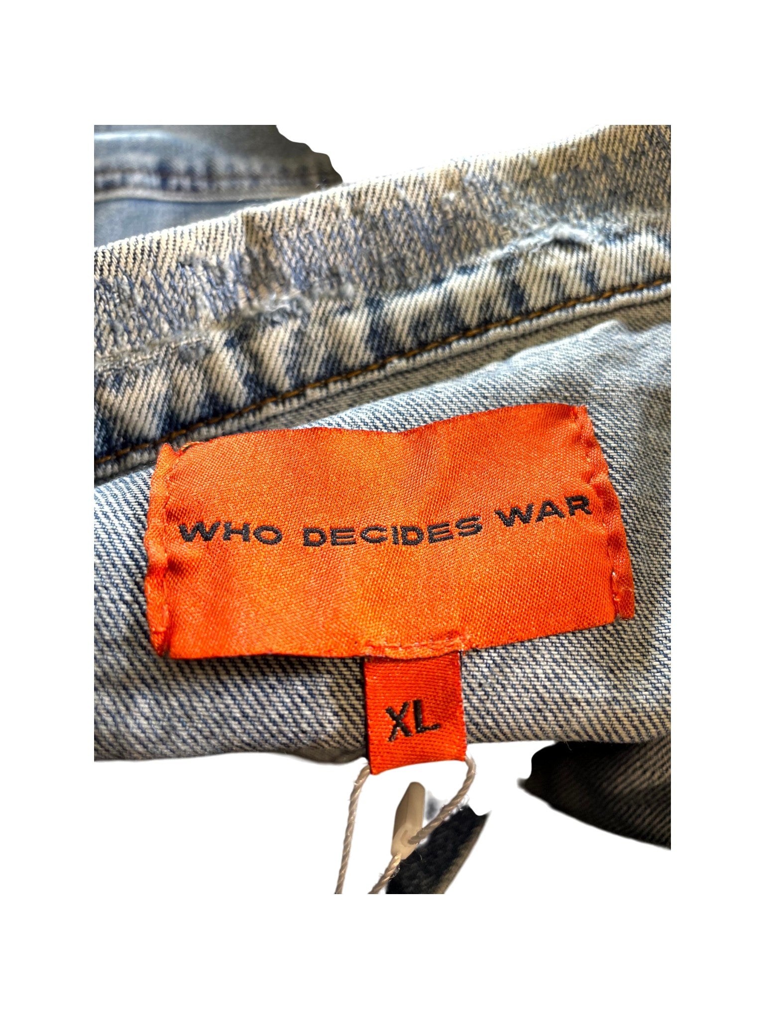 Who Decides War "Sphere" Acid & Multicolor Denim Jacket