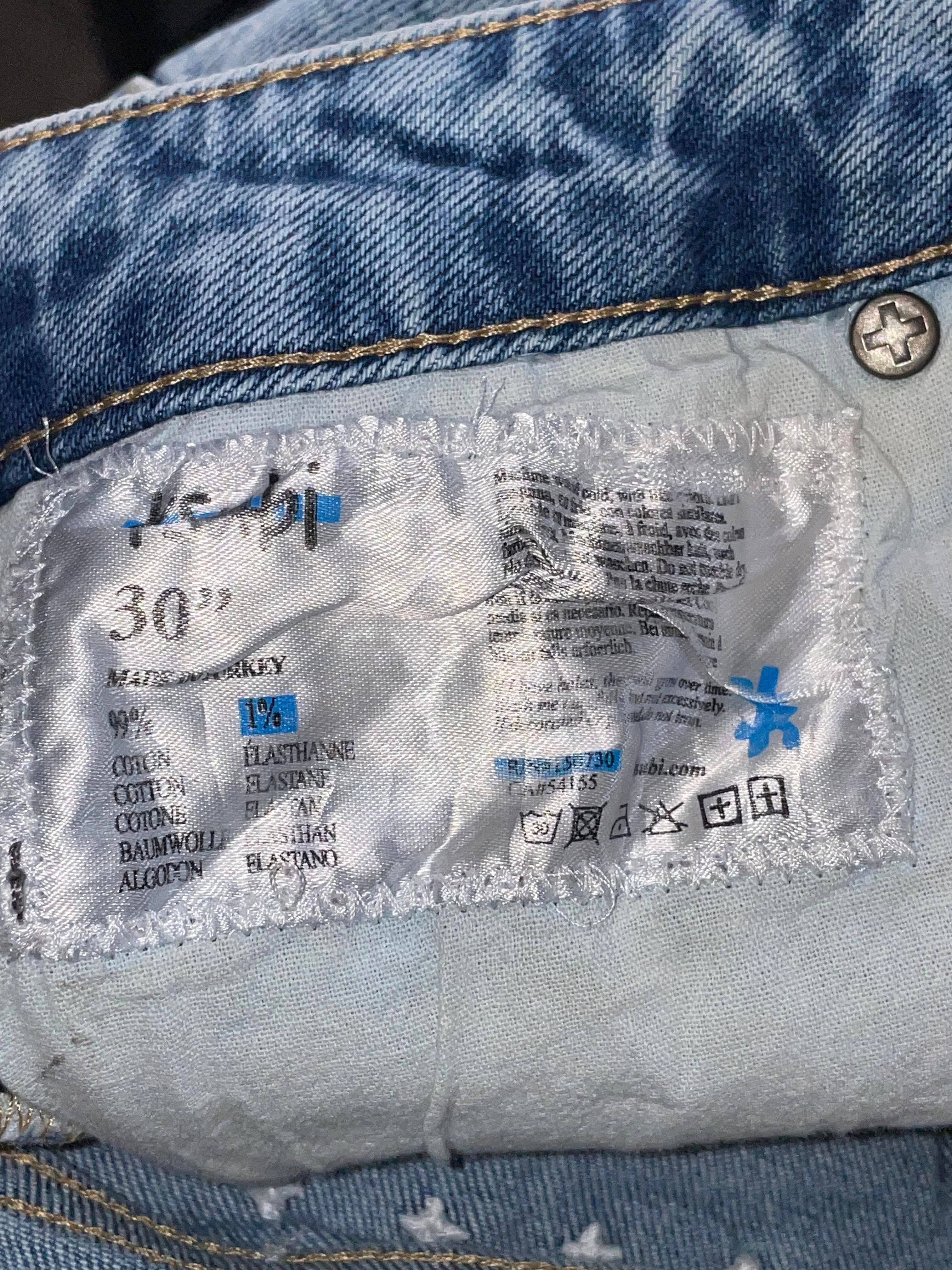 Ksubi Knee Logo Light Wash Jeans
