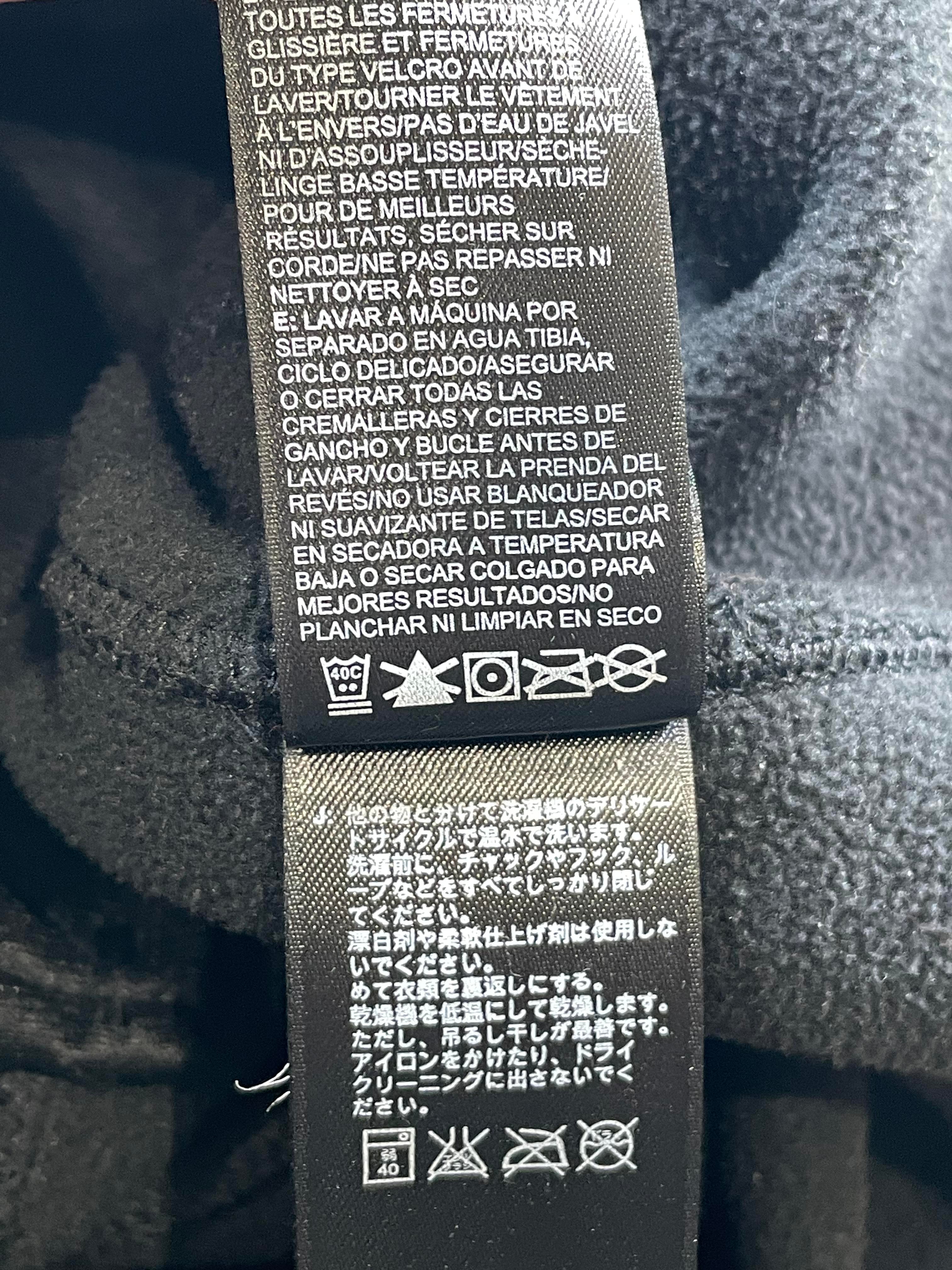 The North Face Black Fleece Zip Up