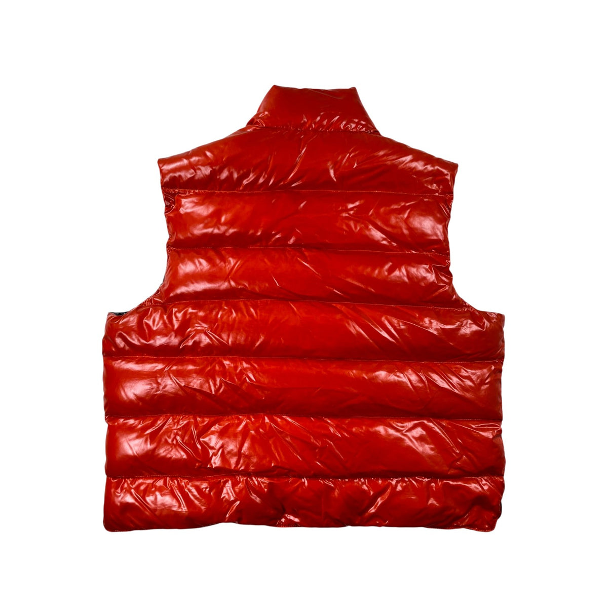 Moncler "Tibb" Orange Puffer Vest