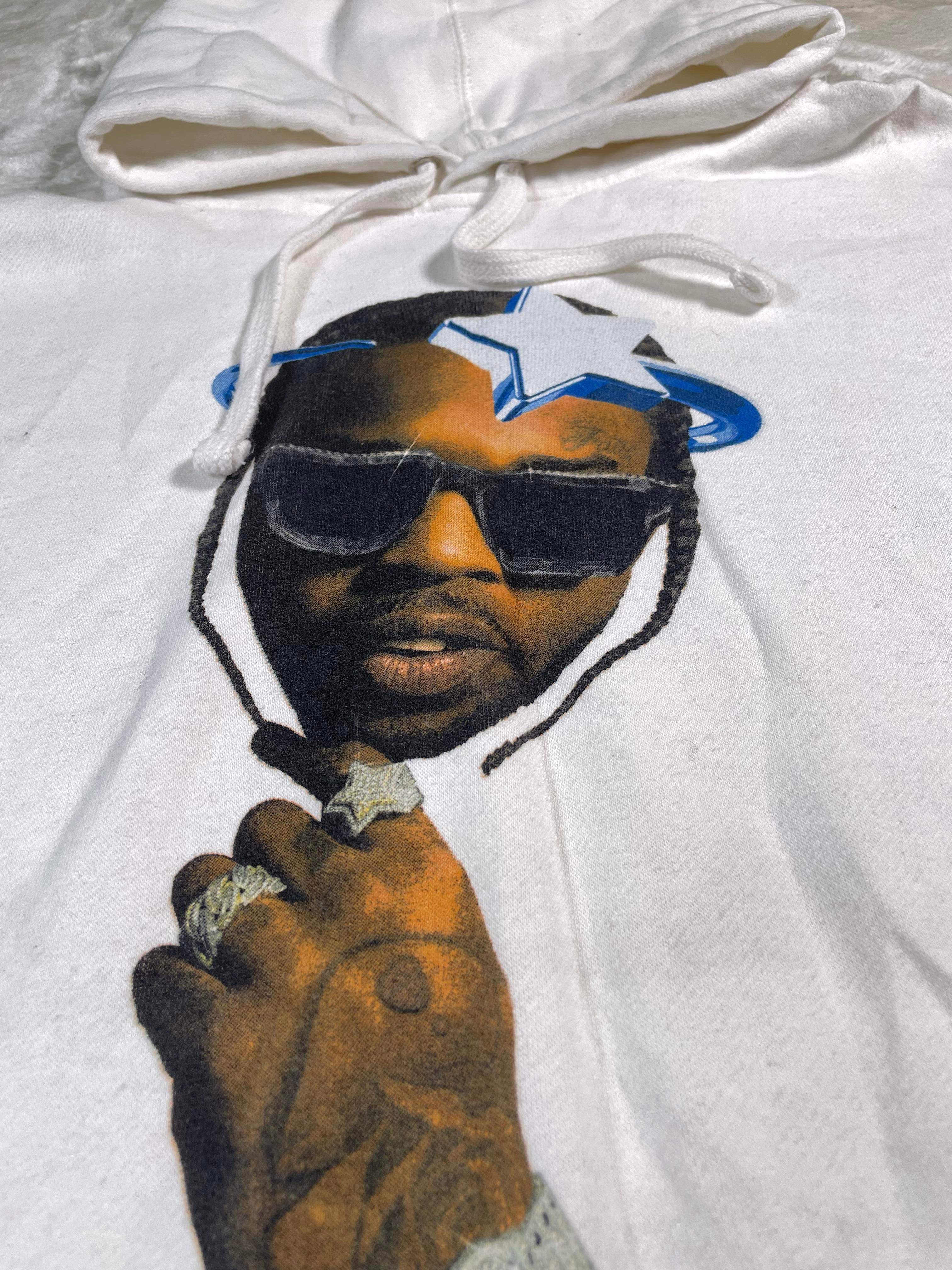 Vlone 'Pop Smoke Woo' White Hoodie