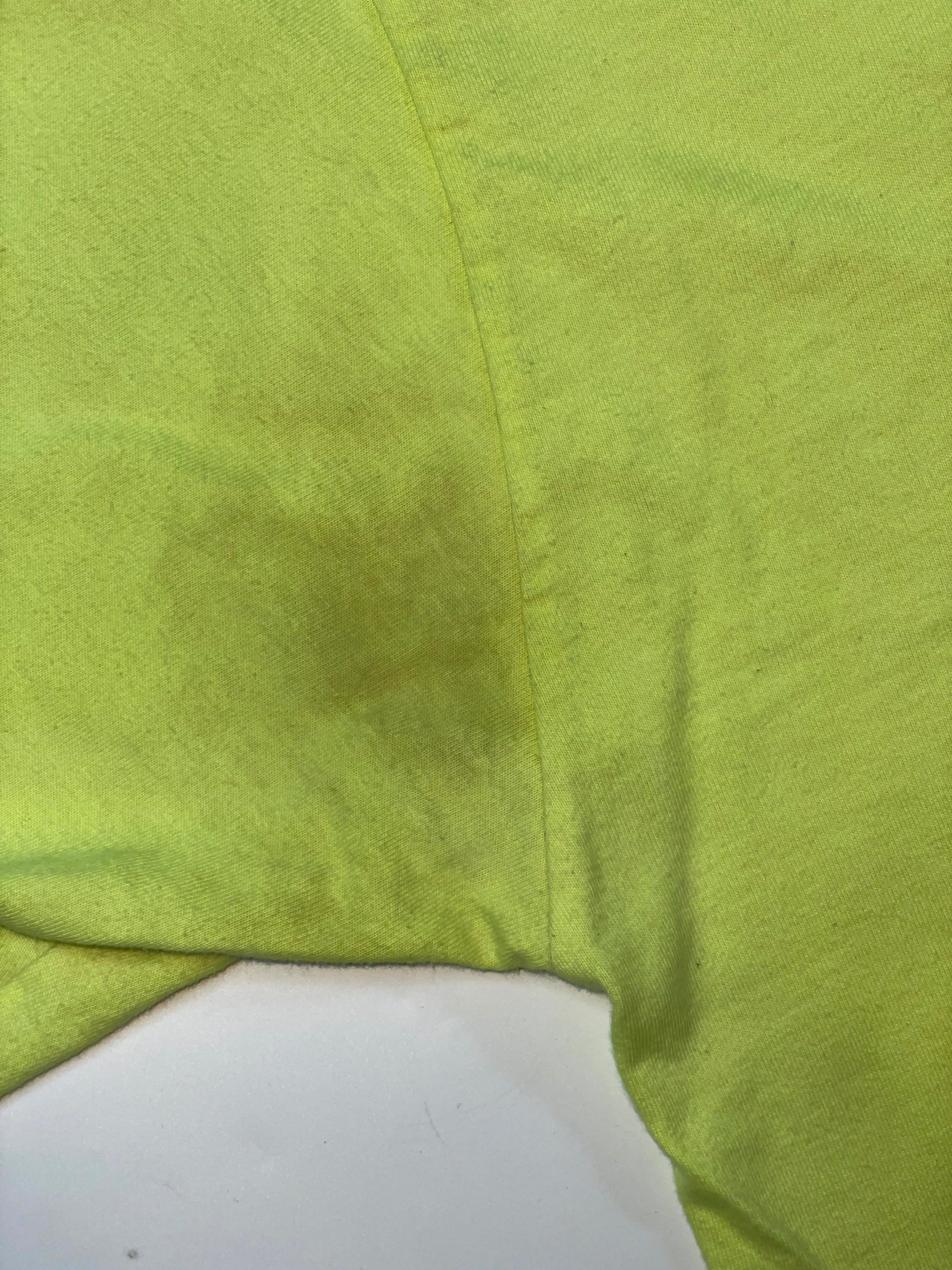 Balenciaga Classic Campaign Logo Lime Tee