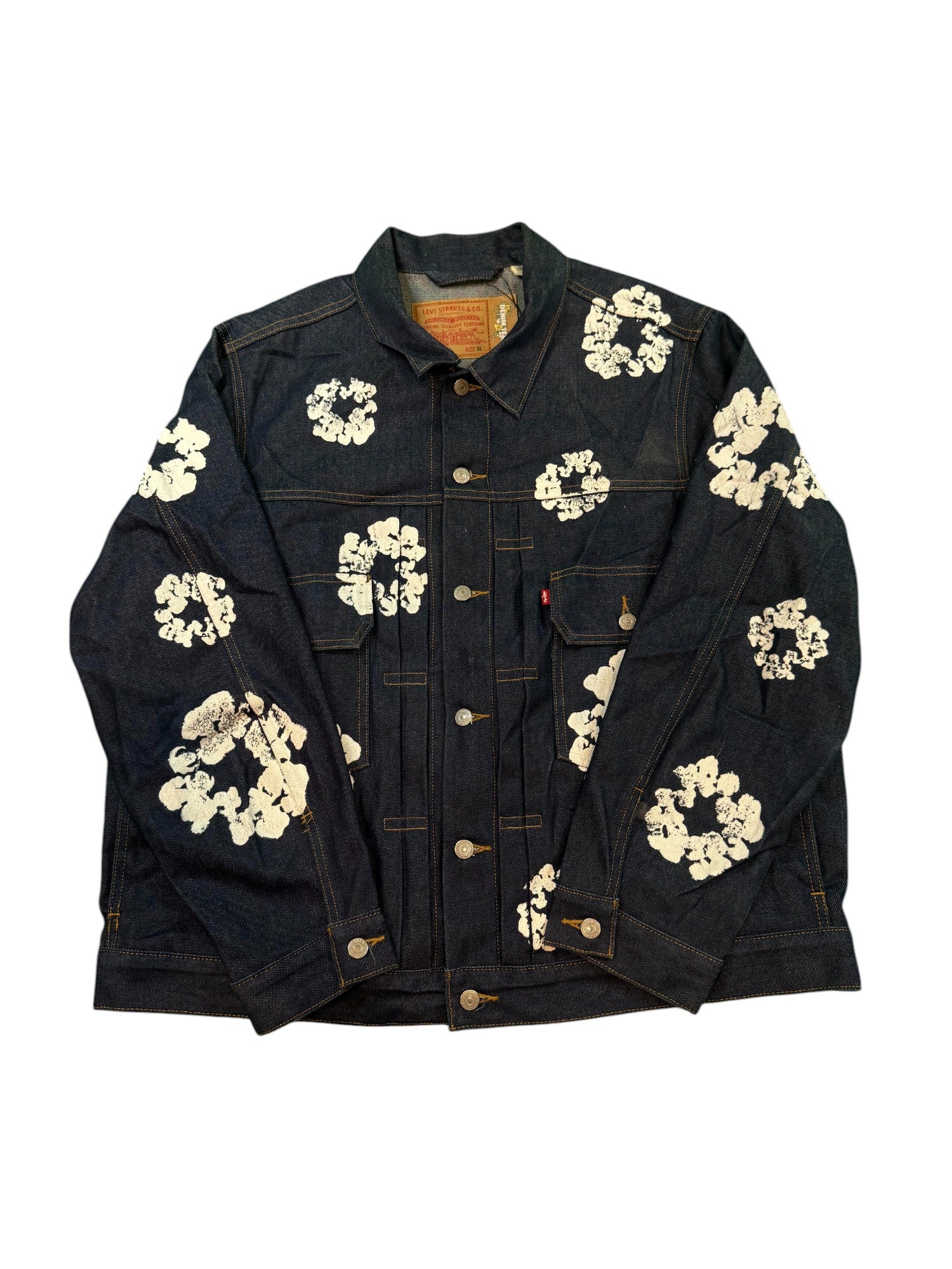 Levis Denim Tears Blue Jean Jacket