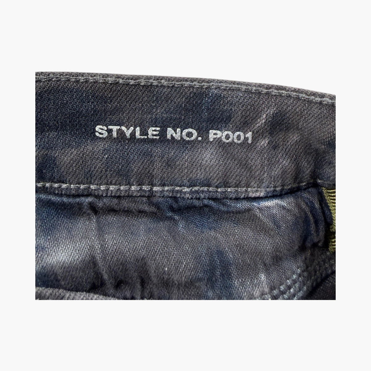 Purple Brand Black Wash Tie Dye Jeans