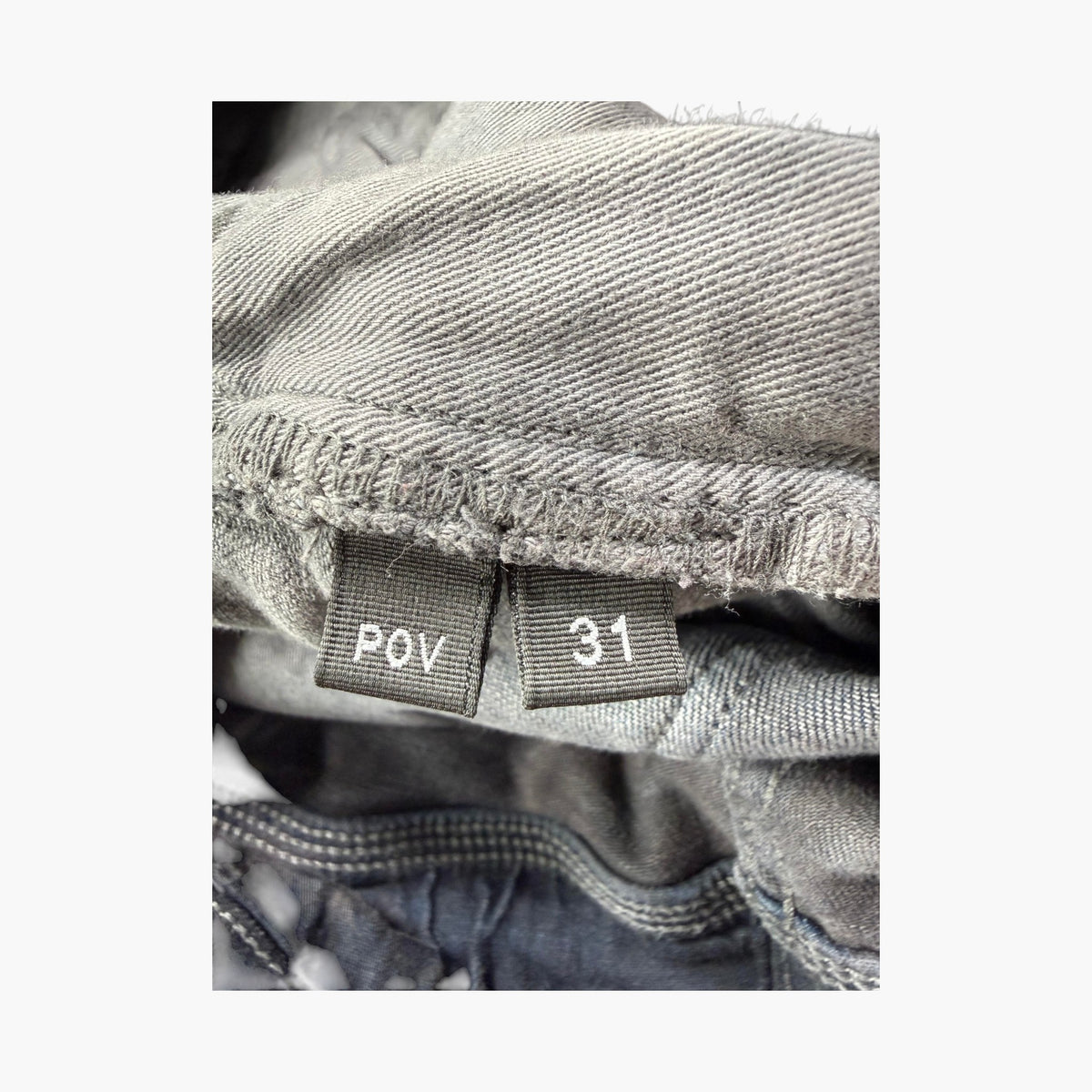 Purple Brand Black Wash Tie Dye Jeans