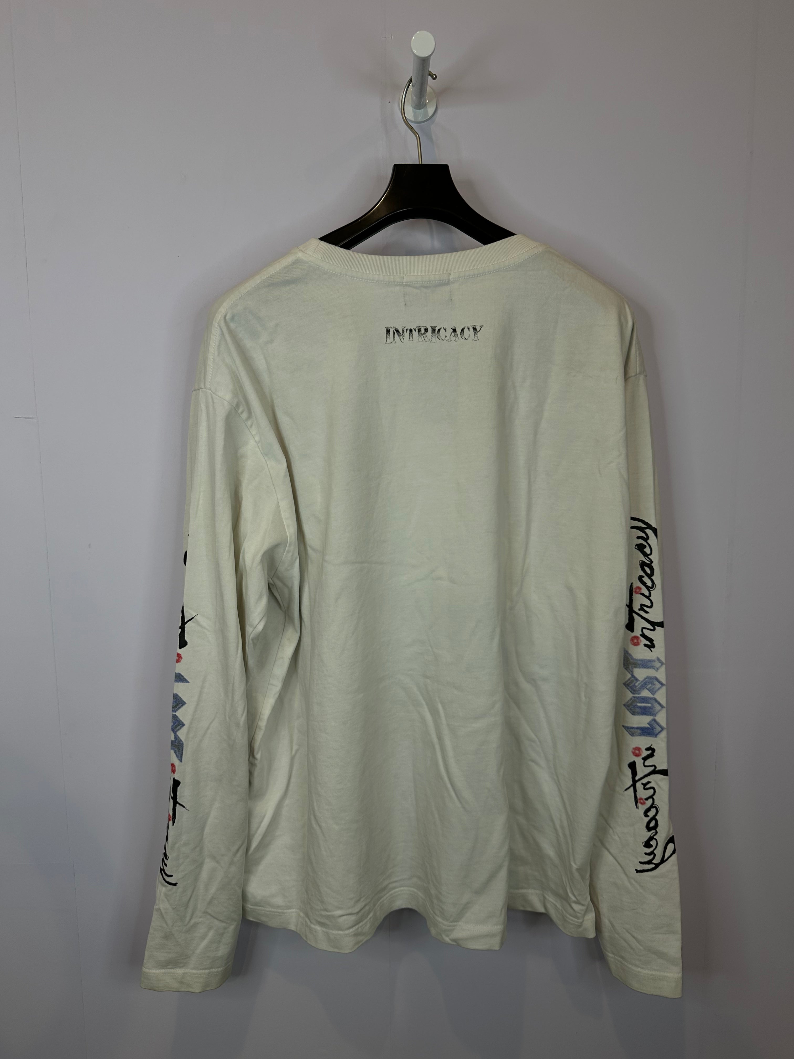 Lost Intricacy LS White Benjamin Franklin Used XXL