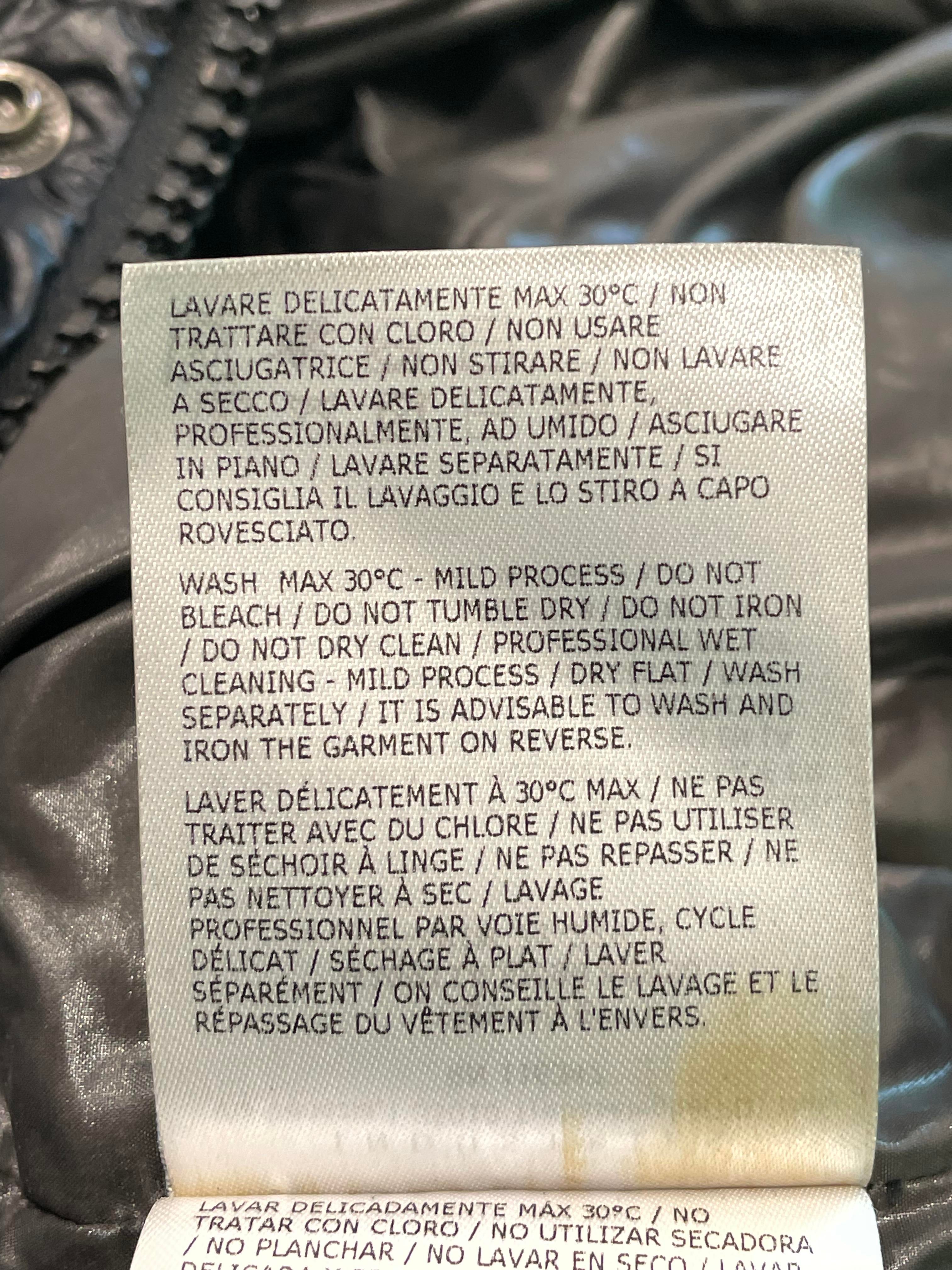 Moncler Black Puffer Vest