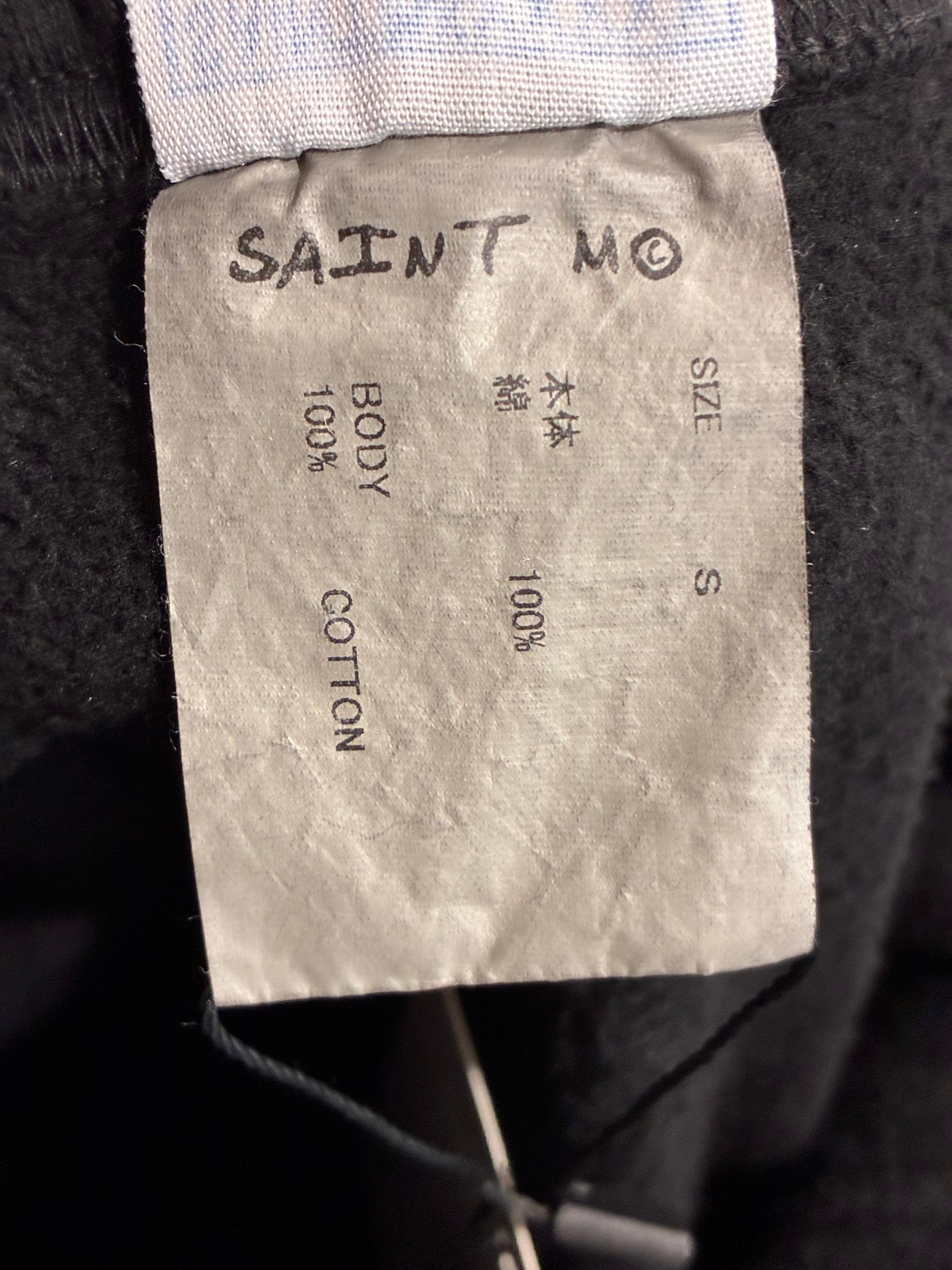 Saint Michael Logo Black Sweats