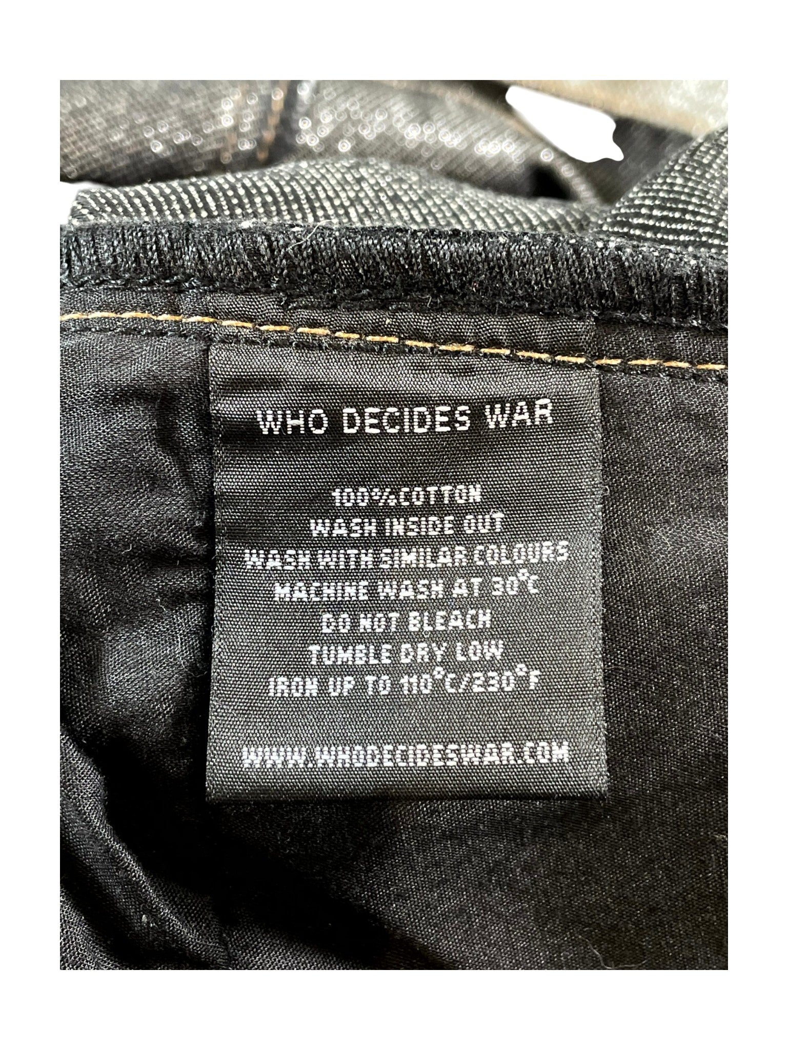 Who Decides War "Chrome Fusion" Denim Gray Jeans