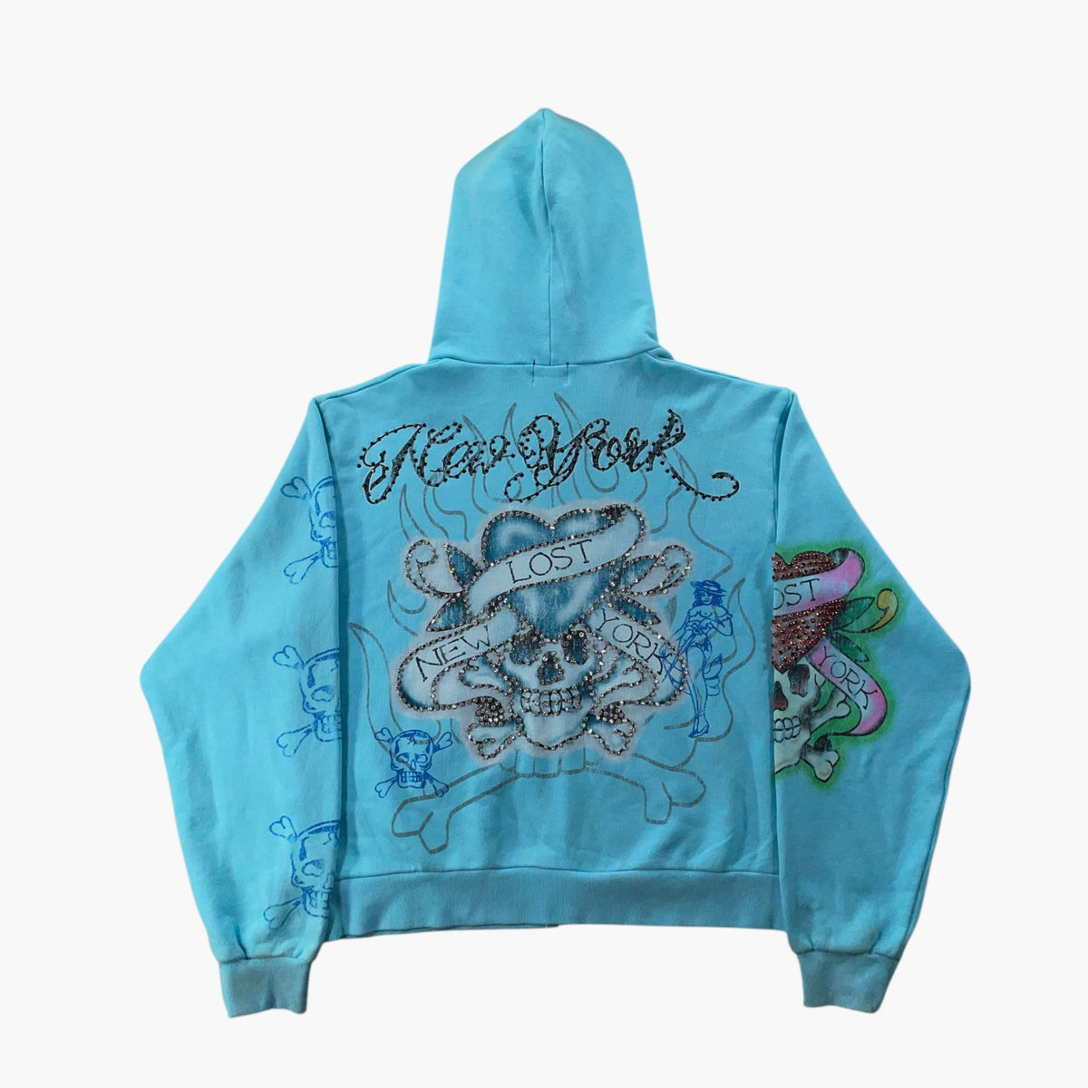 Lost Intricacy Ink & Bones Zip Up