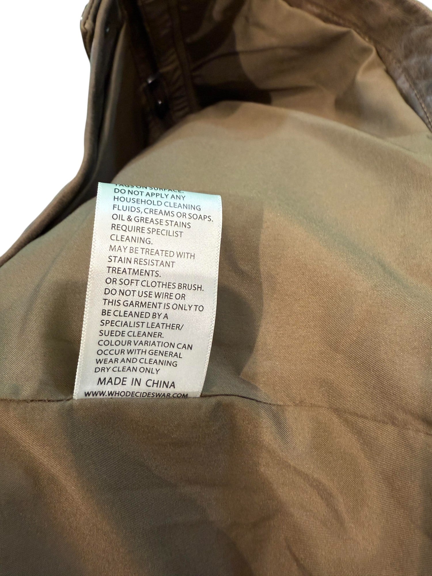 WDW Leather Brown Jacket