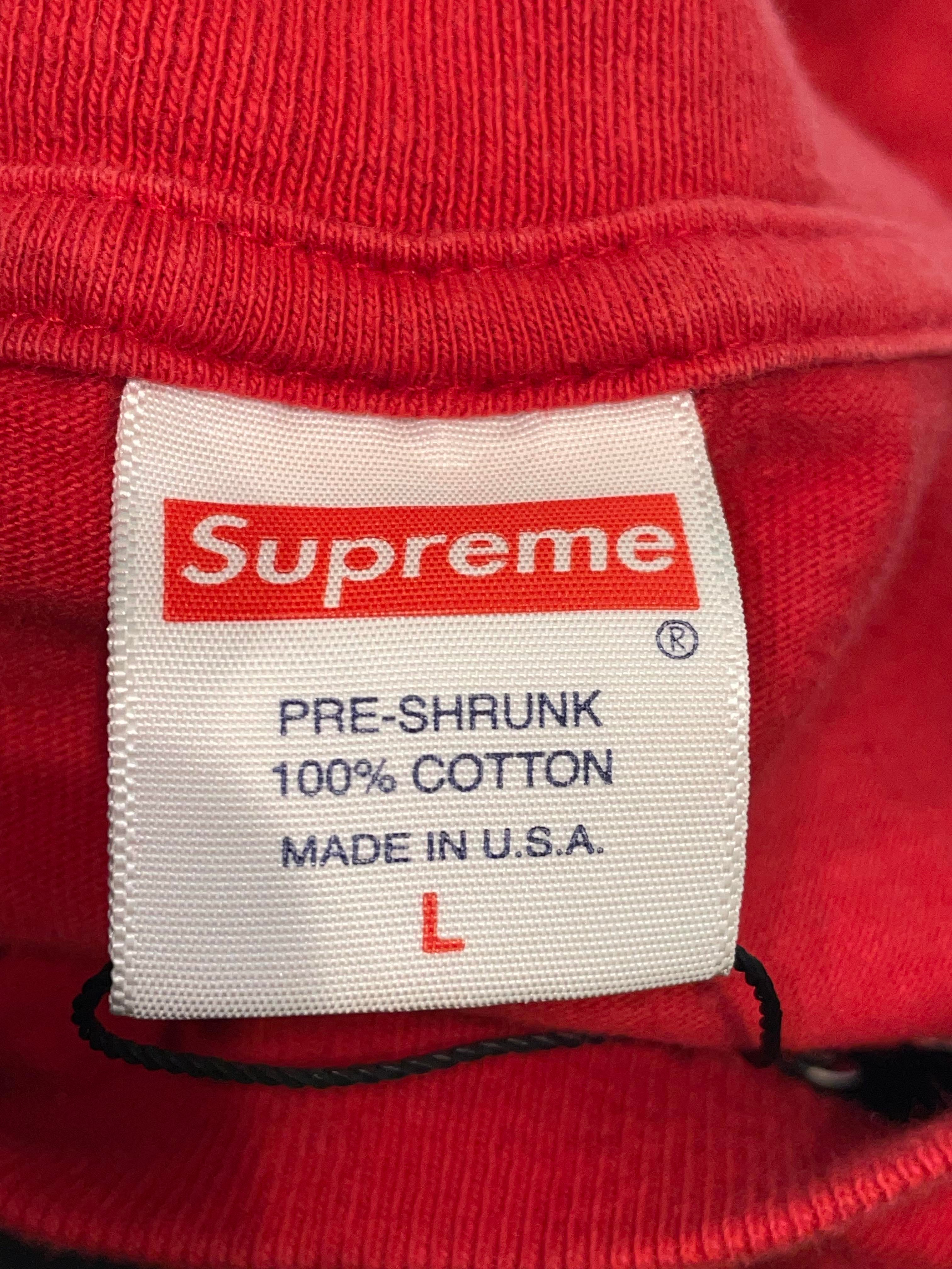 Supreme Cobra Red Tee
