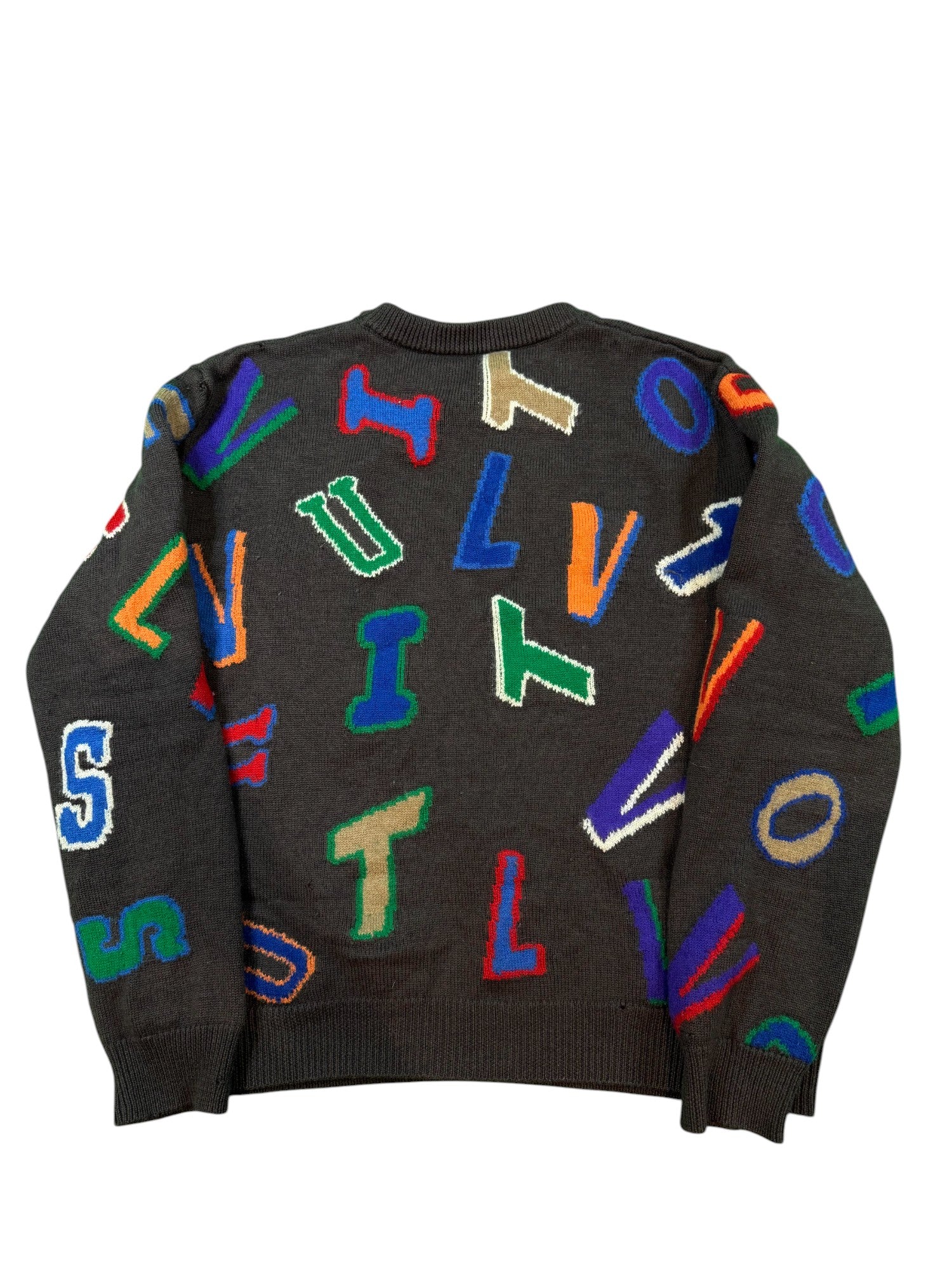 LV x NBA Knit Brown Multi Sweater
