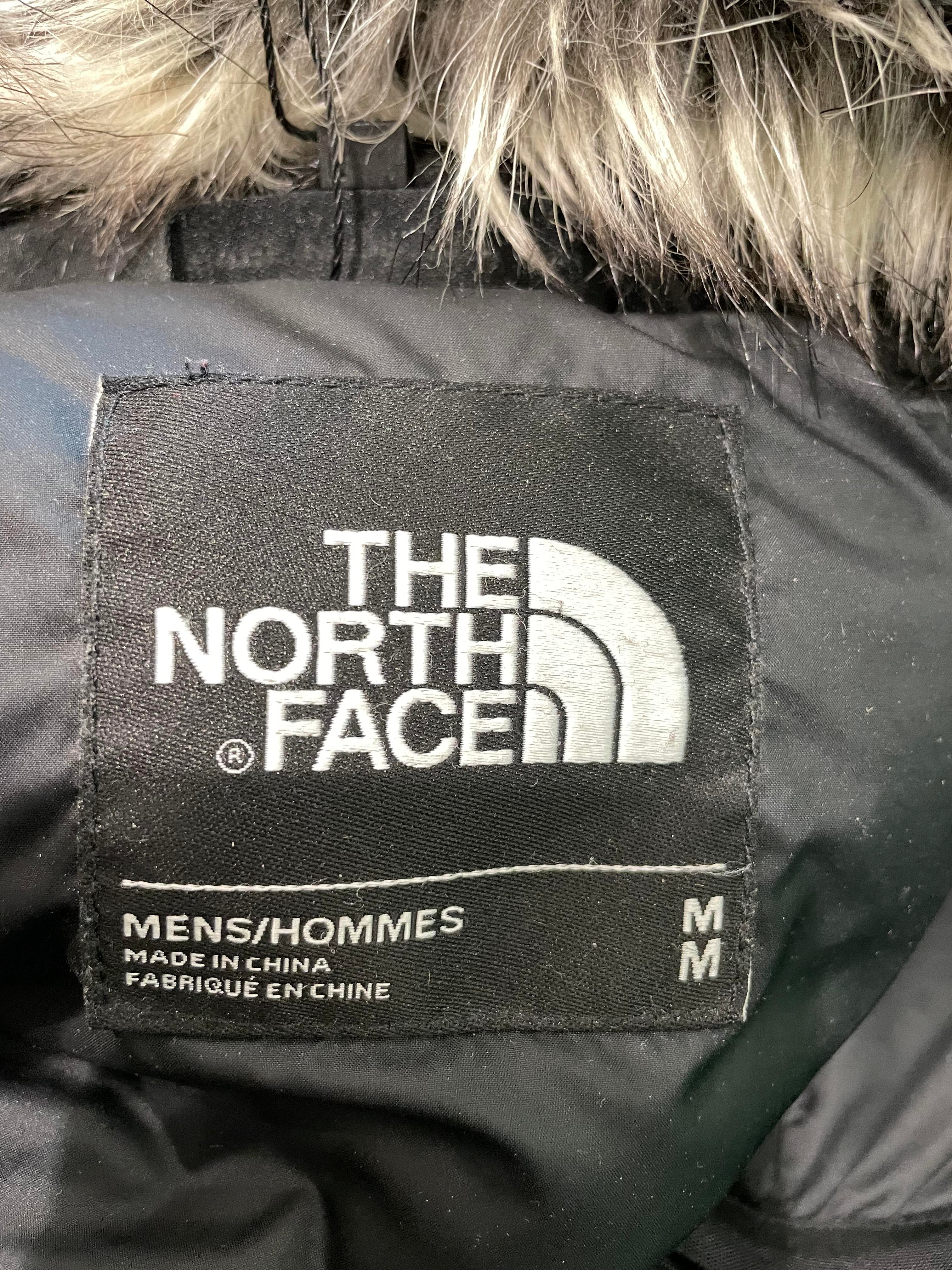 The North Face Fur Bomber Black Coat
