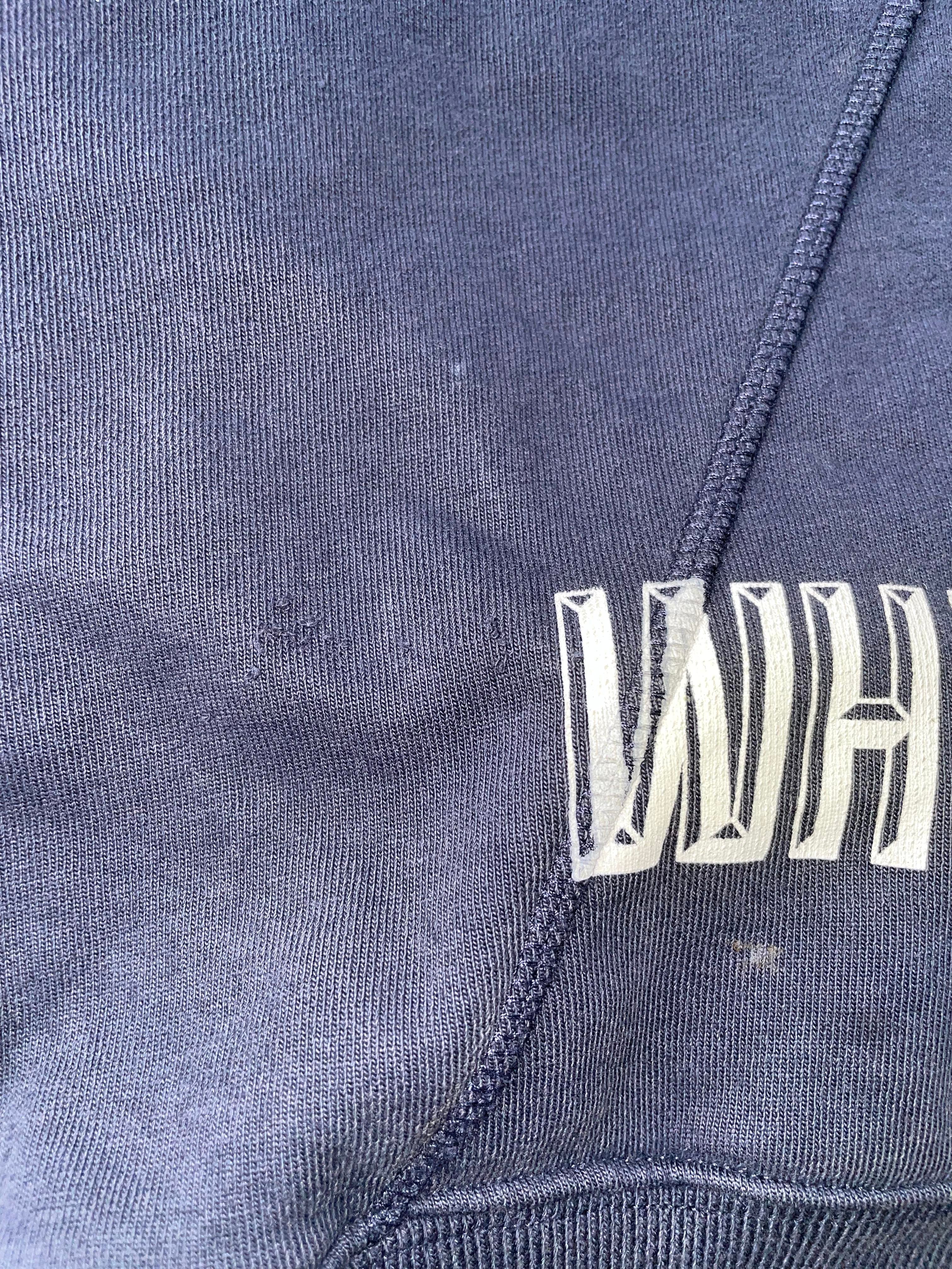 Off White Navy & White Crewneck