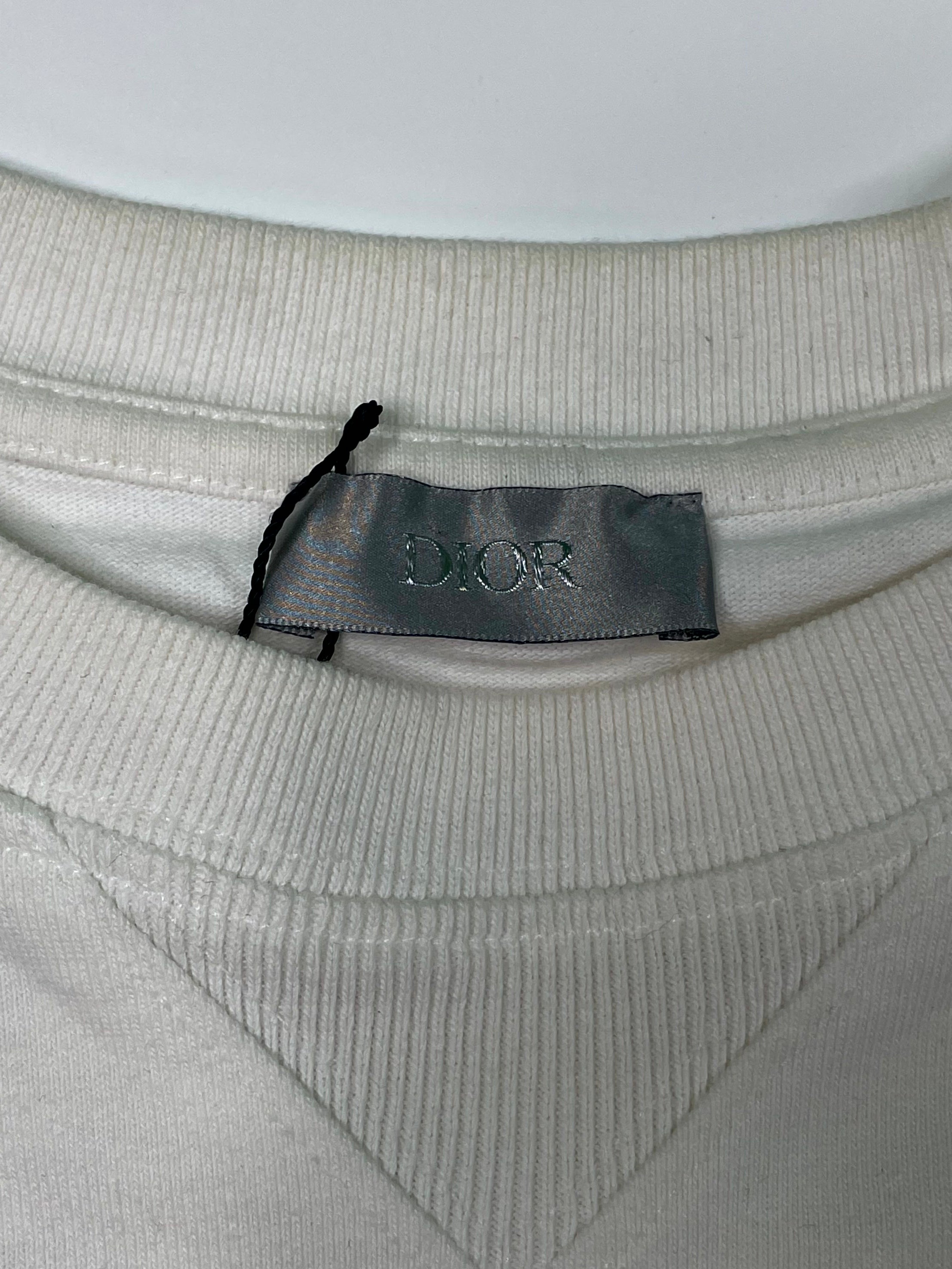 Dior Towel Logo White Tee