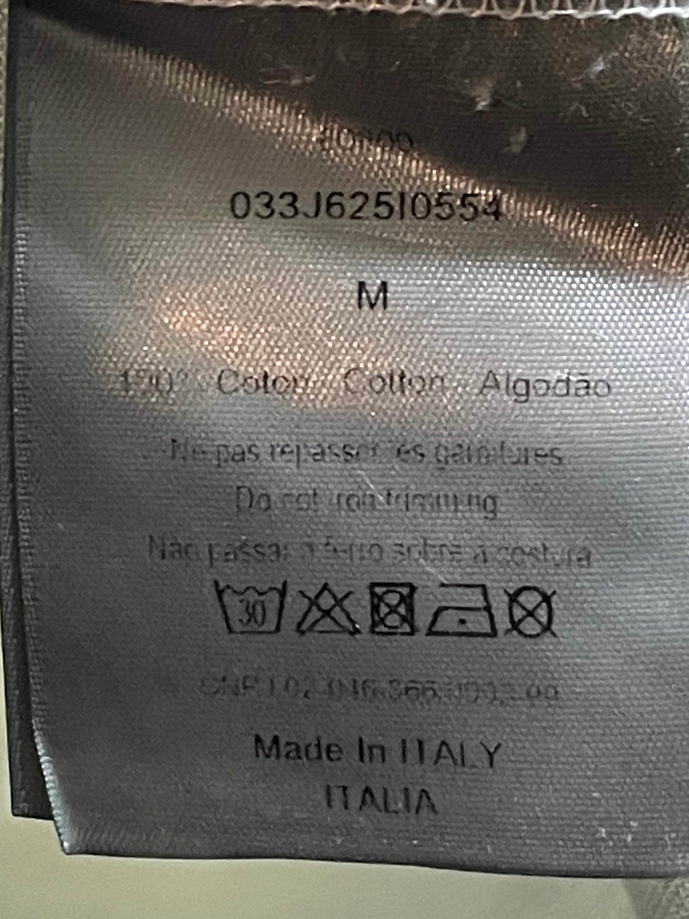 Dior Towel Logo White Tee