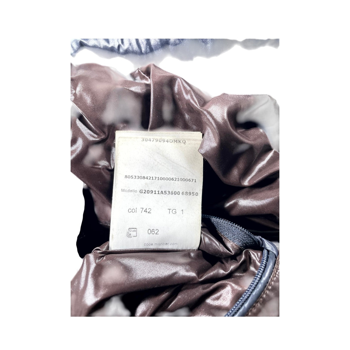 Moncler "Maya" Navy Jacket