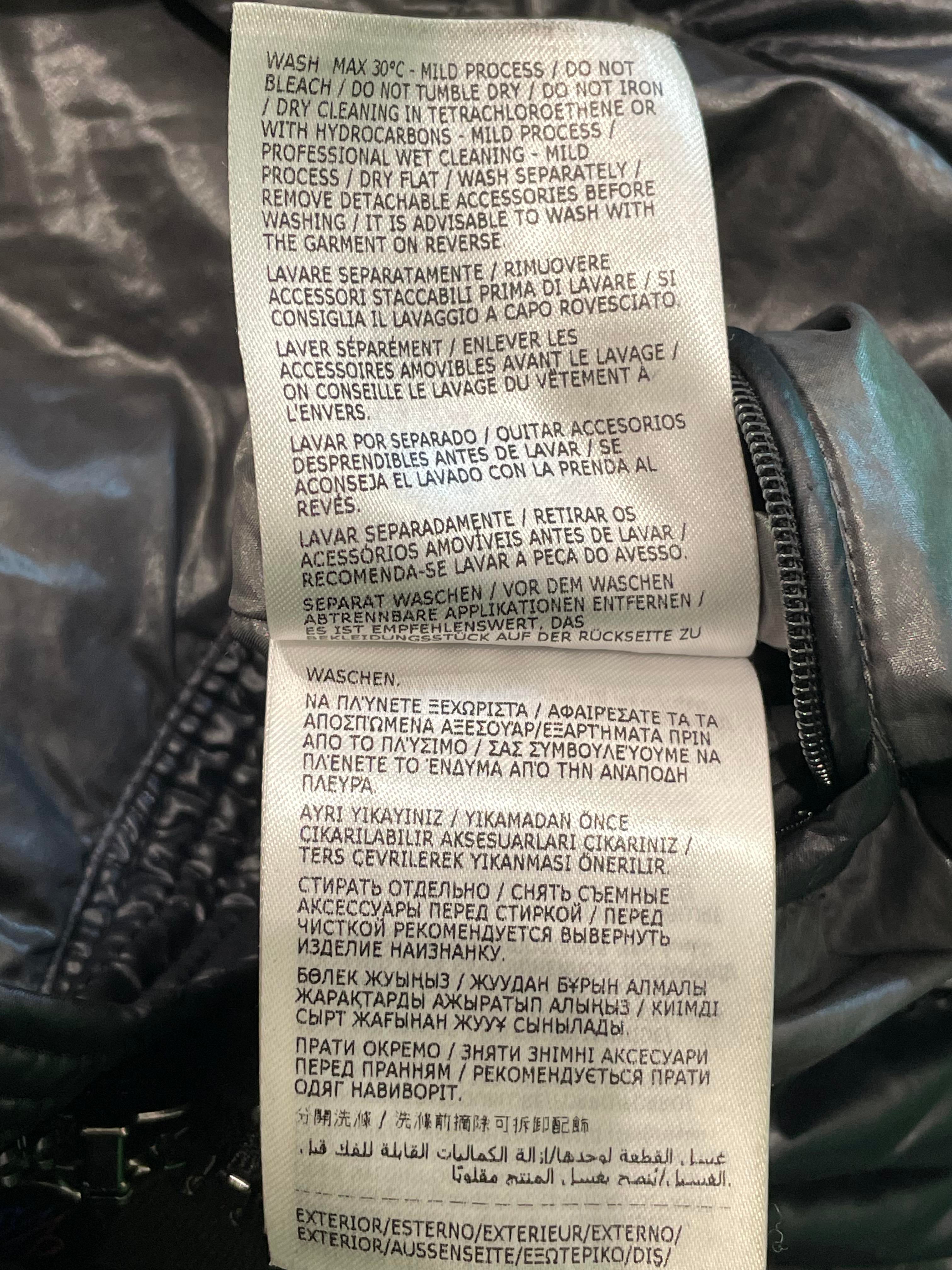 Moncler "Maya" Black Puffer Coat