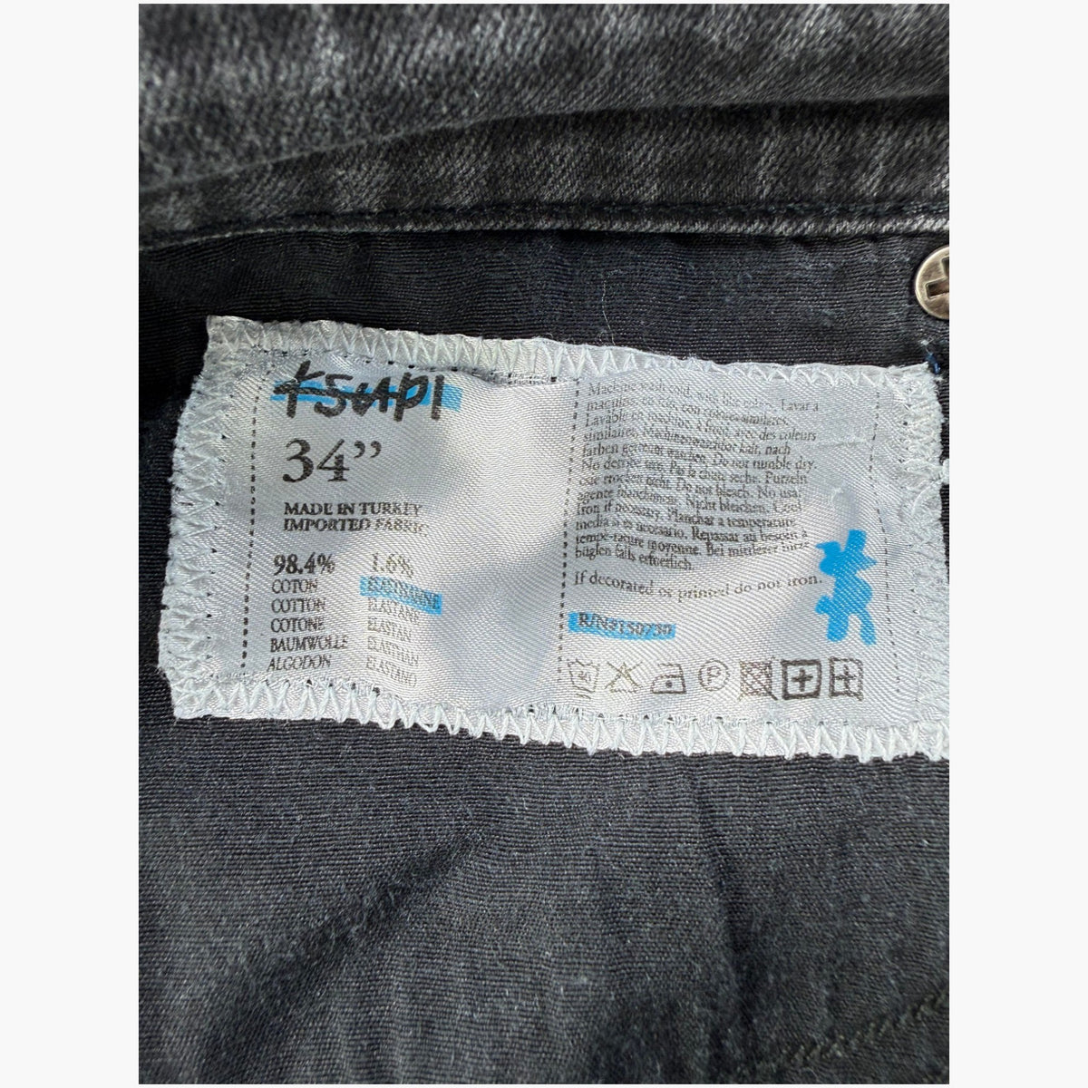 Ksubi Black Black Jeans