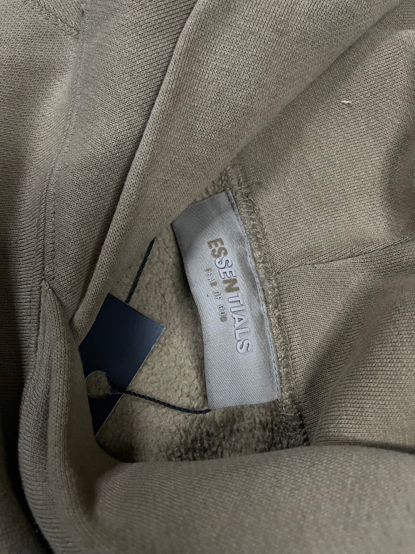Essentials Hoodie Moss Used Medium