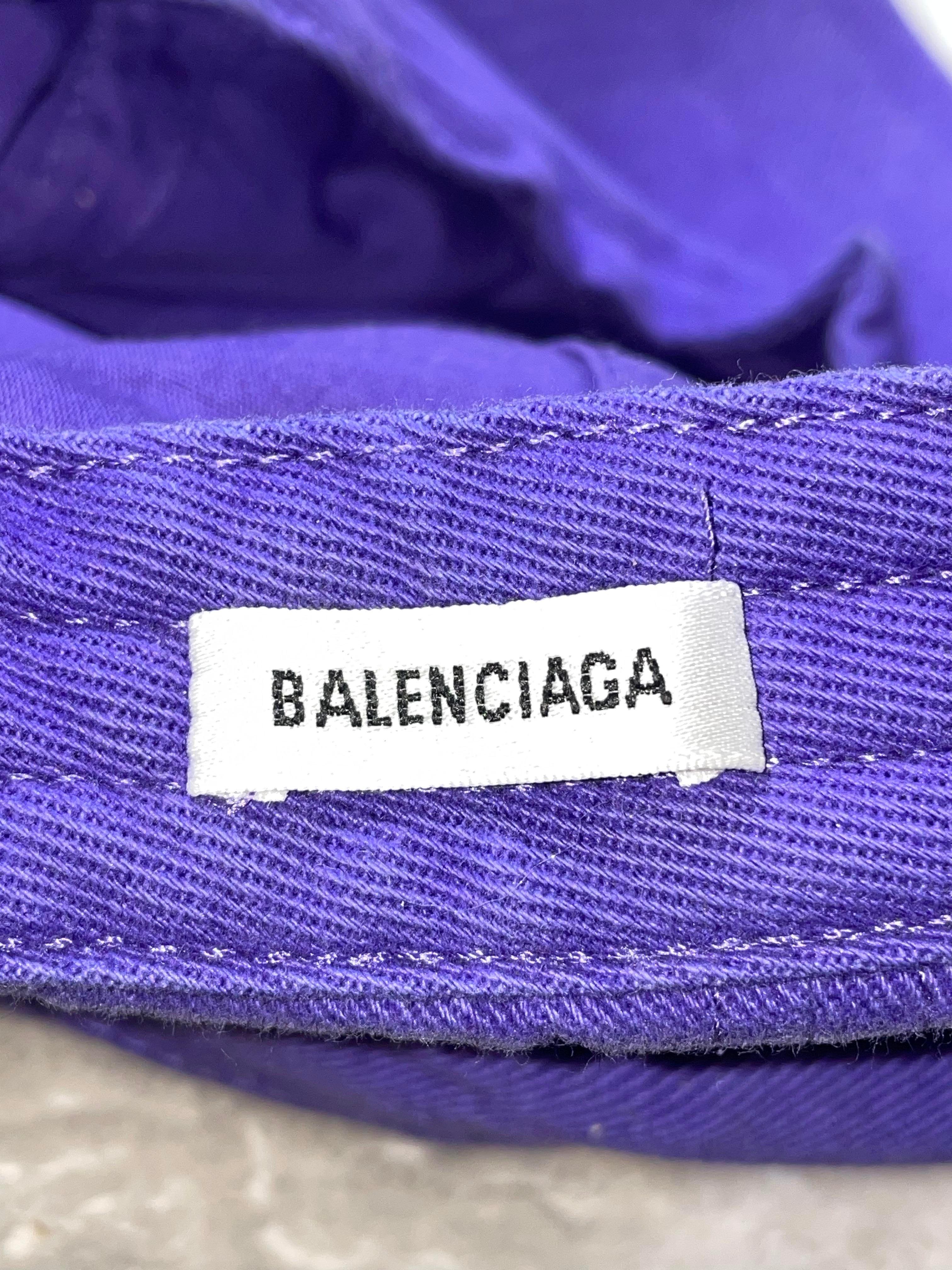 Balenciaga Unity 8 Purple Cap
