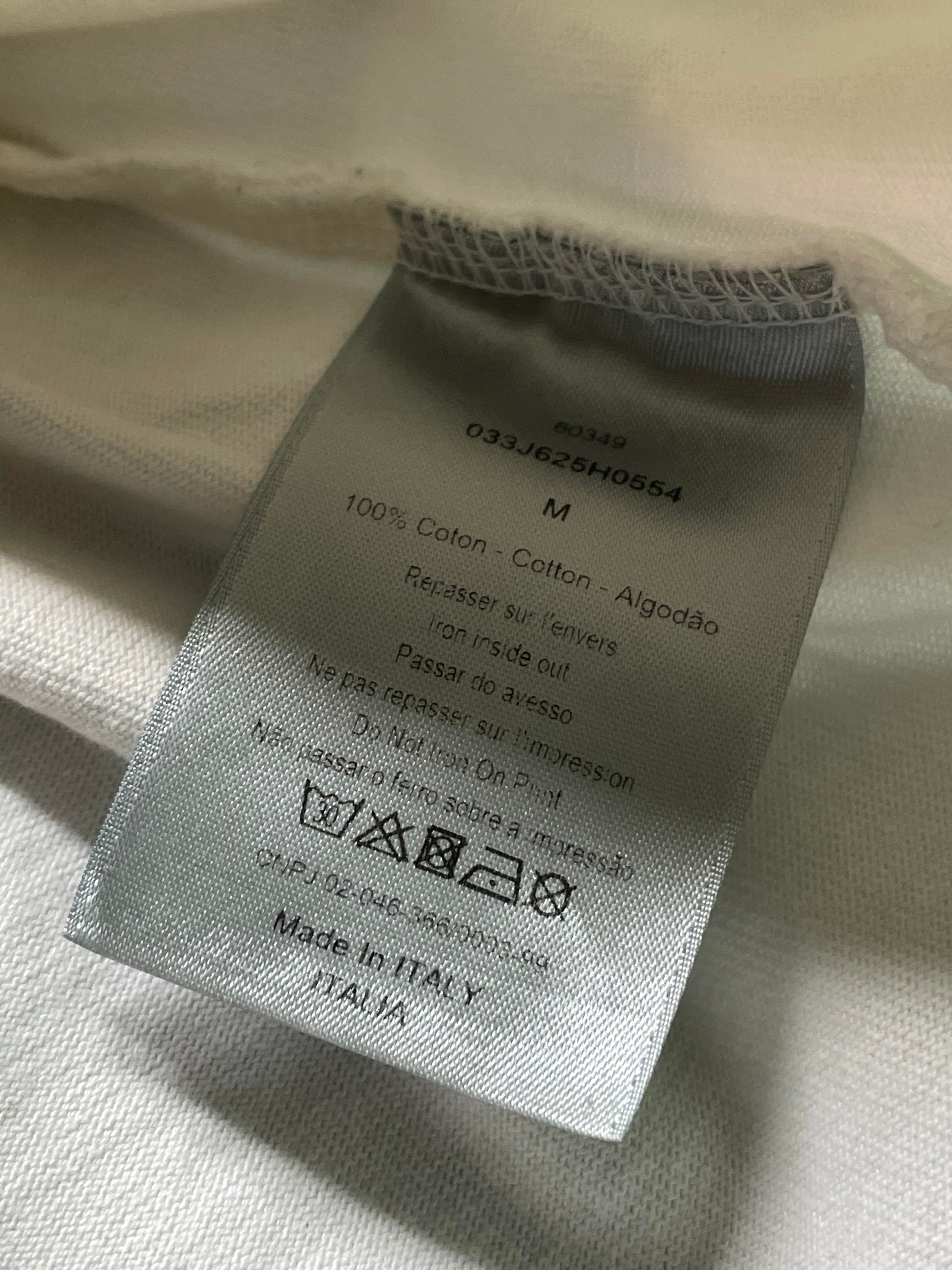 Dior 'Stussy Logo' White Tee