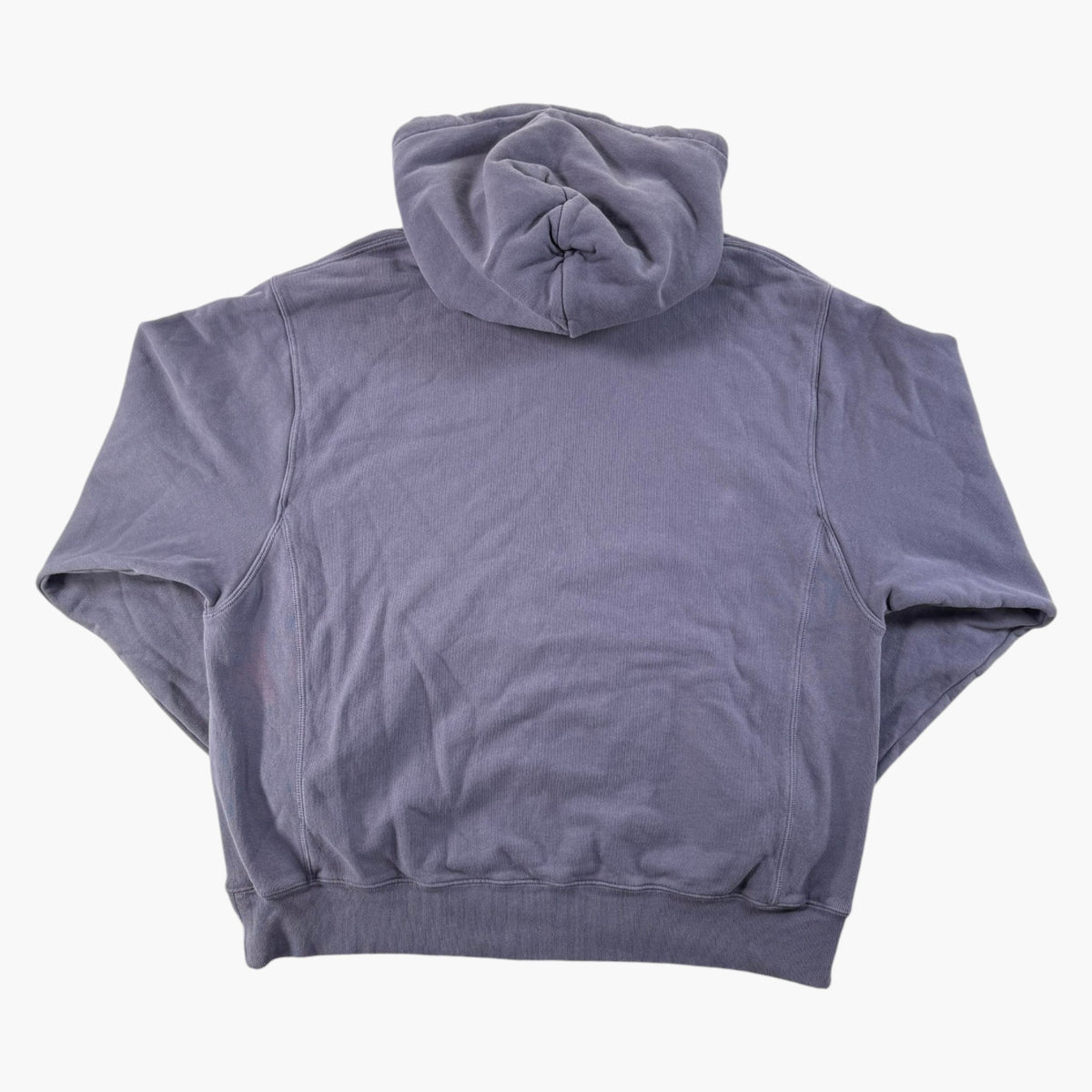 Gallery Dept Cream French Logo Blue Hoodie