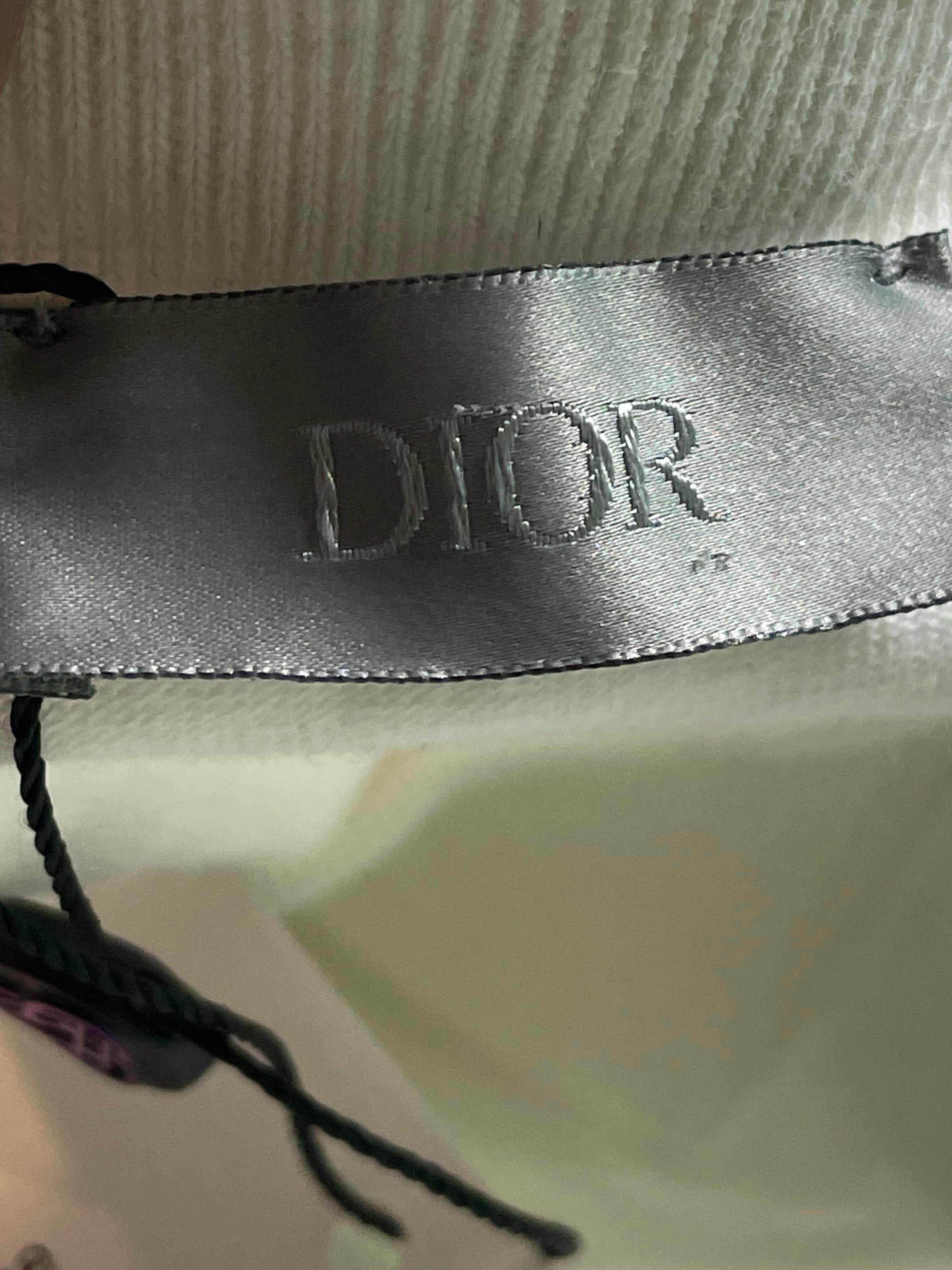 Dior 'Stussy Logo' White Tee