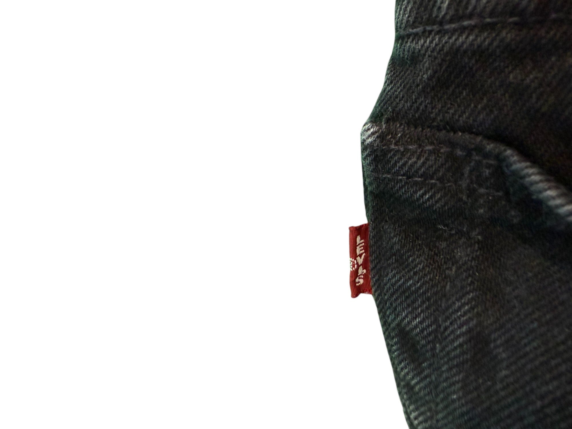 Levis Denim Tears Offset Black Jeans