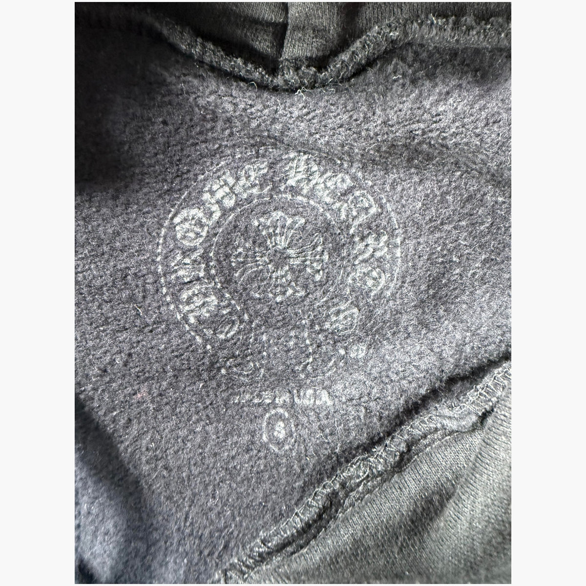 Chrome Hearts Boost Logo Black Hoodie