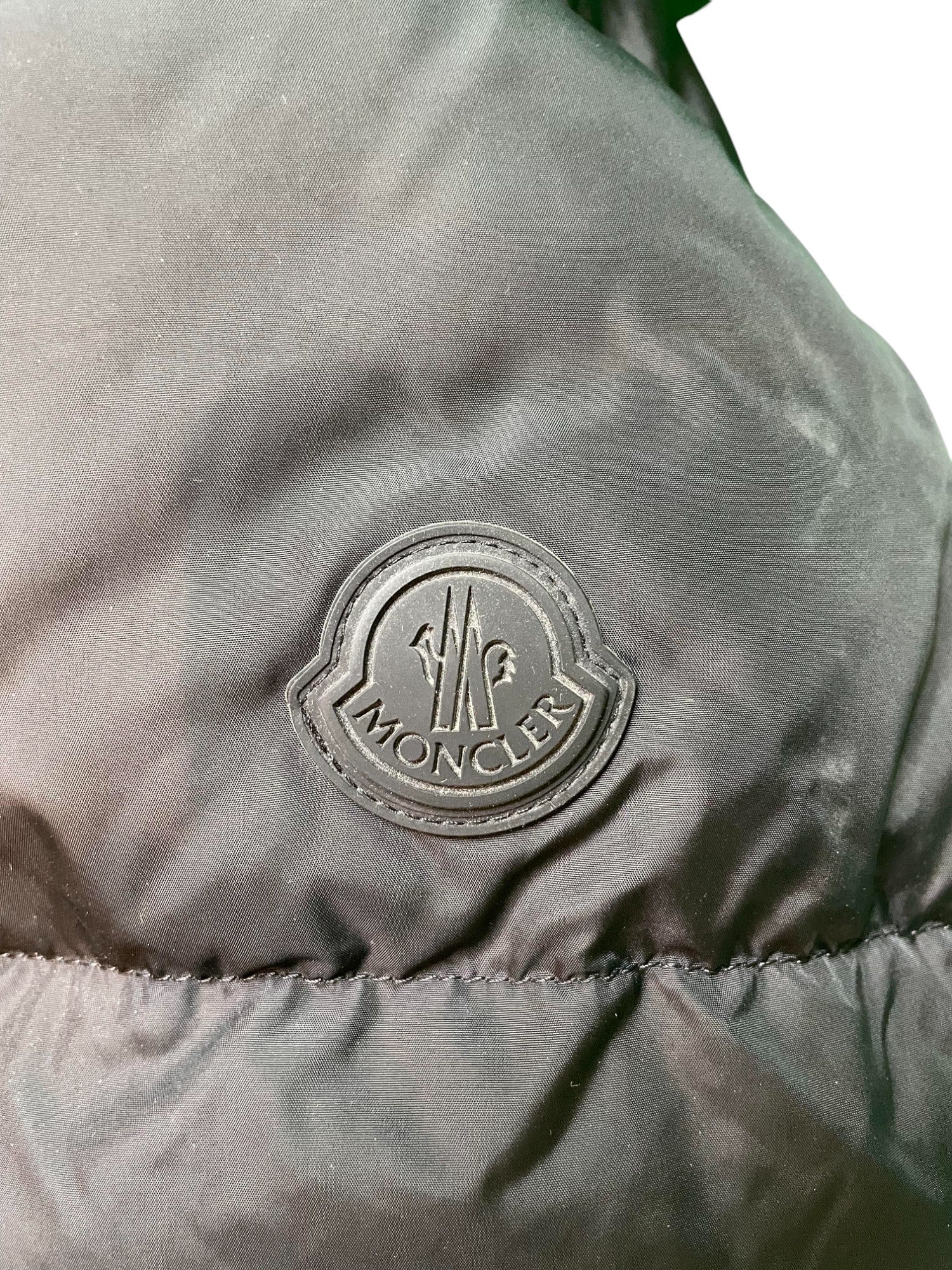 Moncler "Maya" Black Puffer Coat