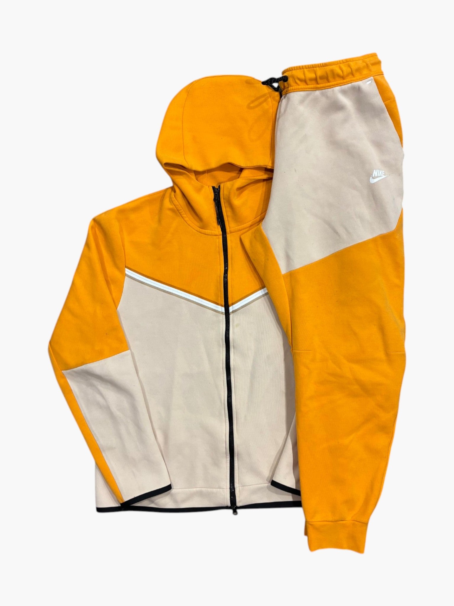 Nike Deep Tech Yellow & Cream Sweatsuit