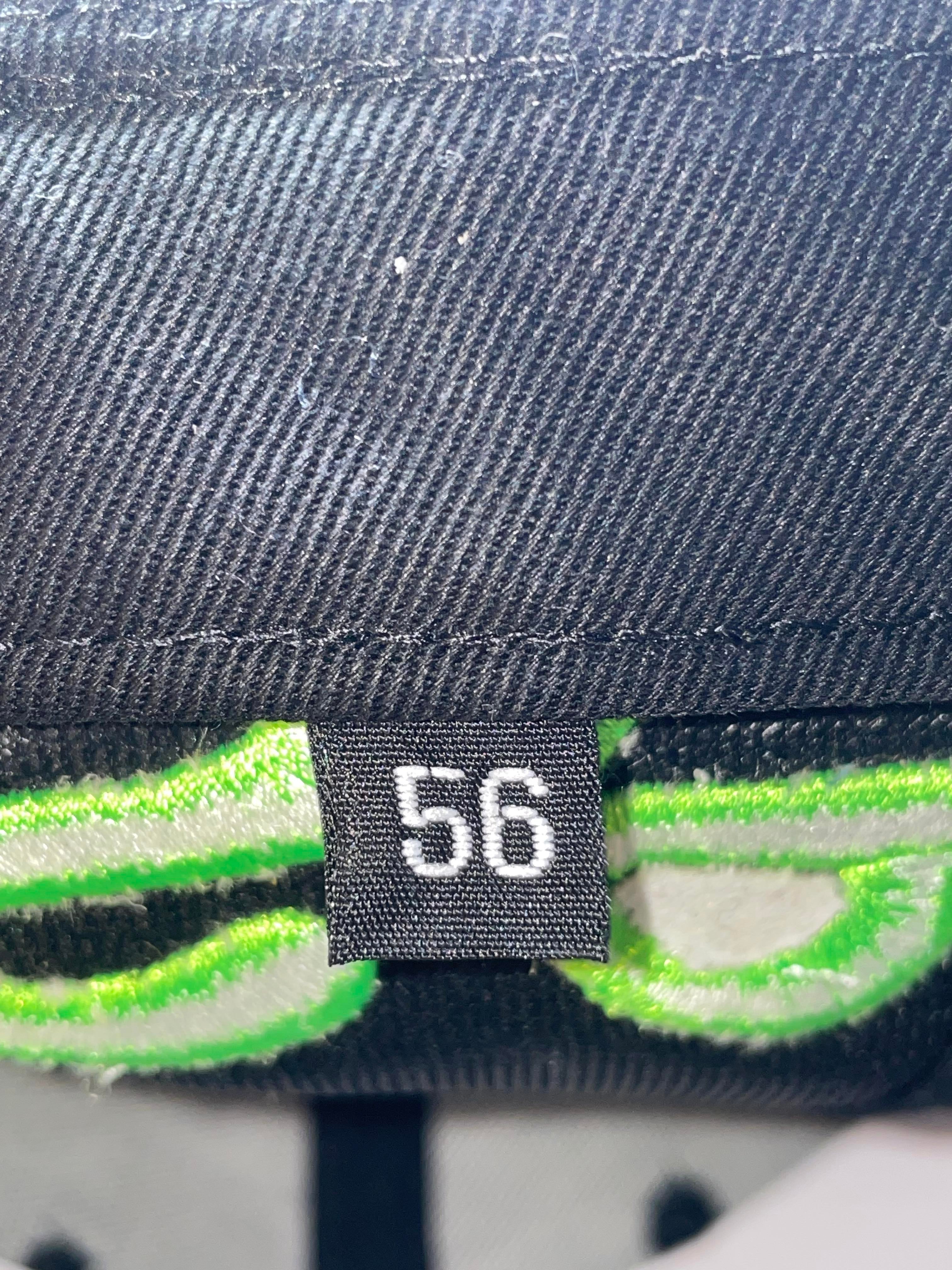 Seks Leather Hat Black Neon