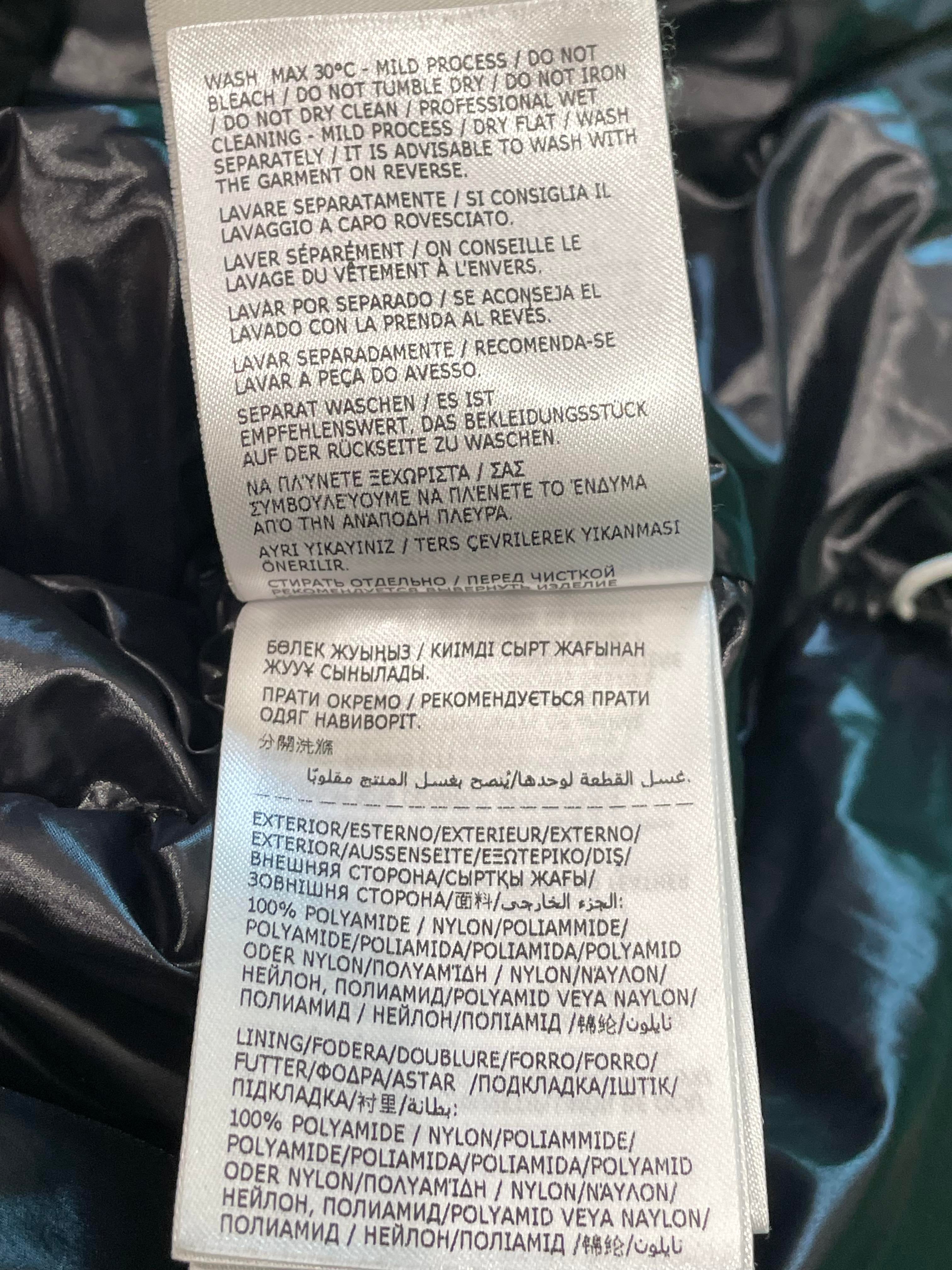 Moncler "Maya" Black Puffer Coat